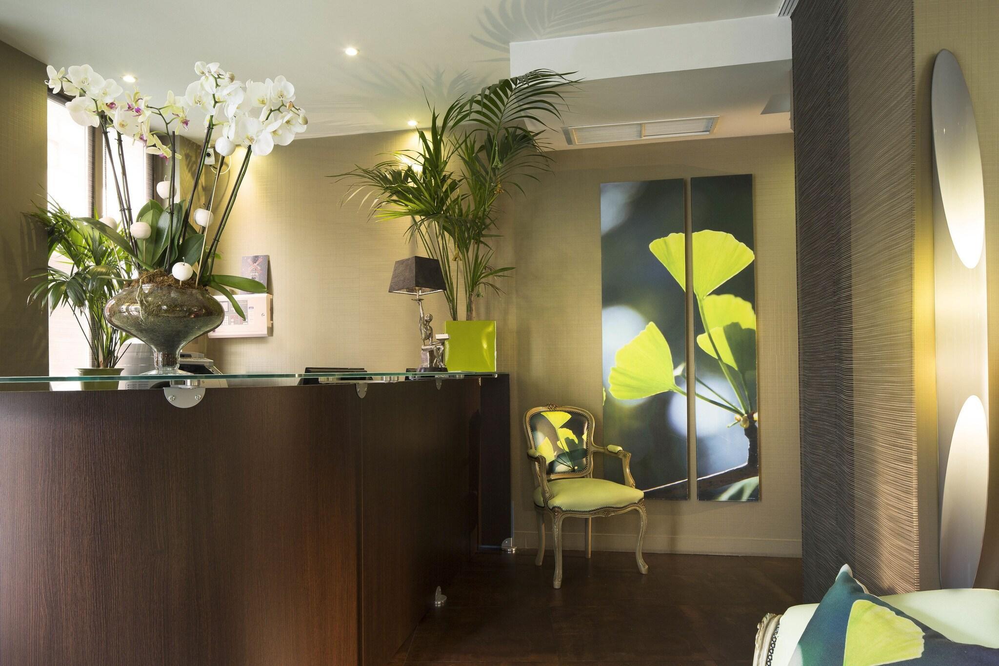 Vista Lobby Le Fabe Hotel