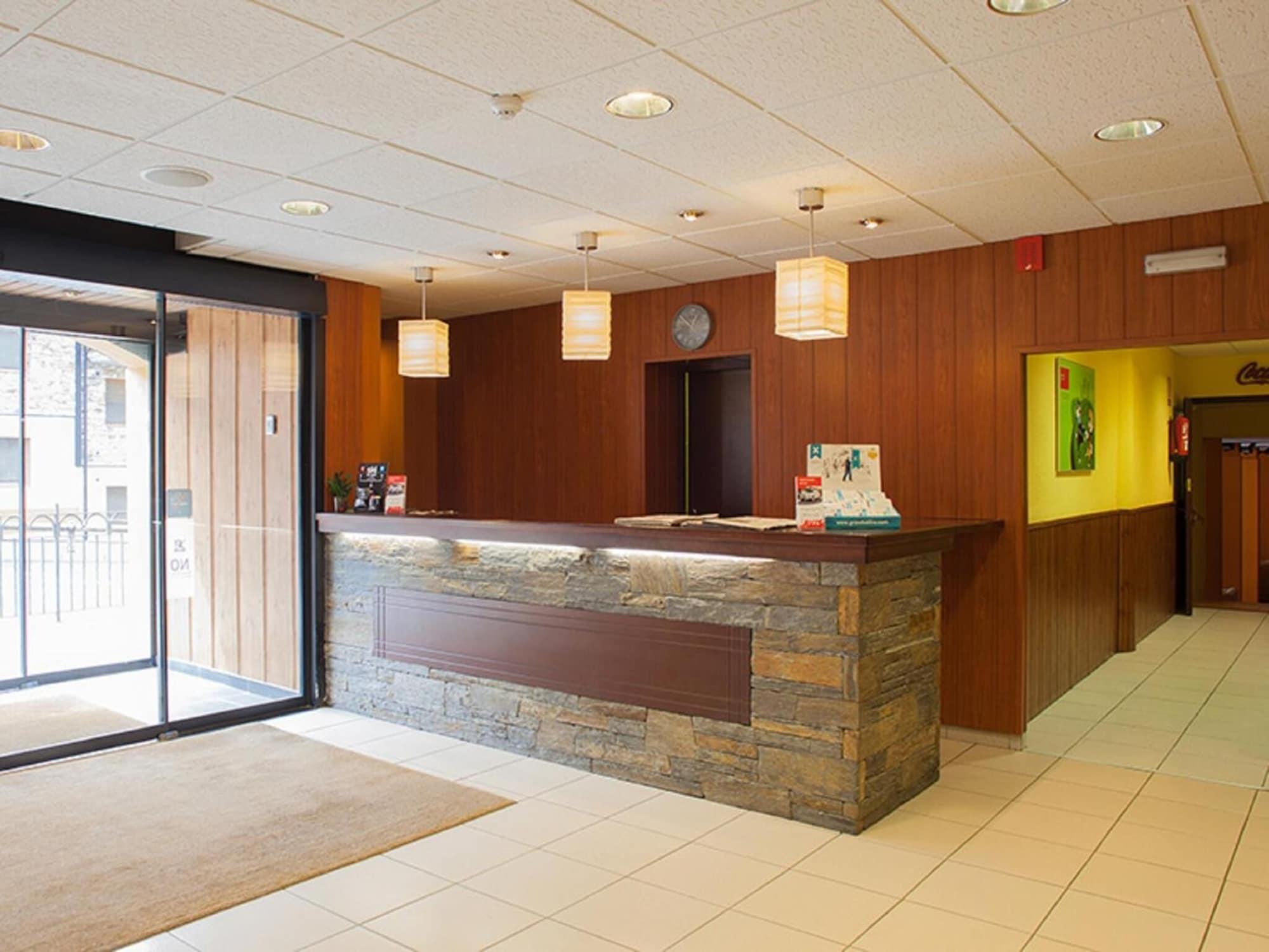 Vista Lobby Hotel Les Terres