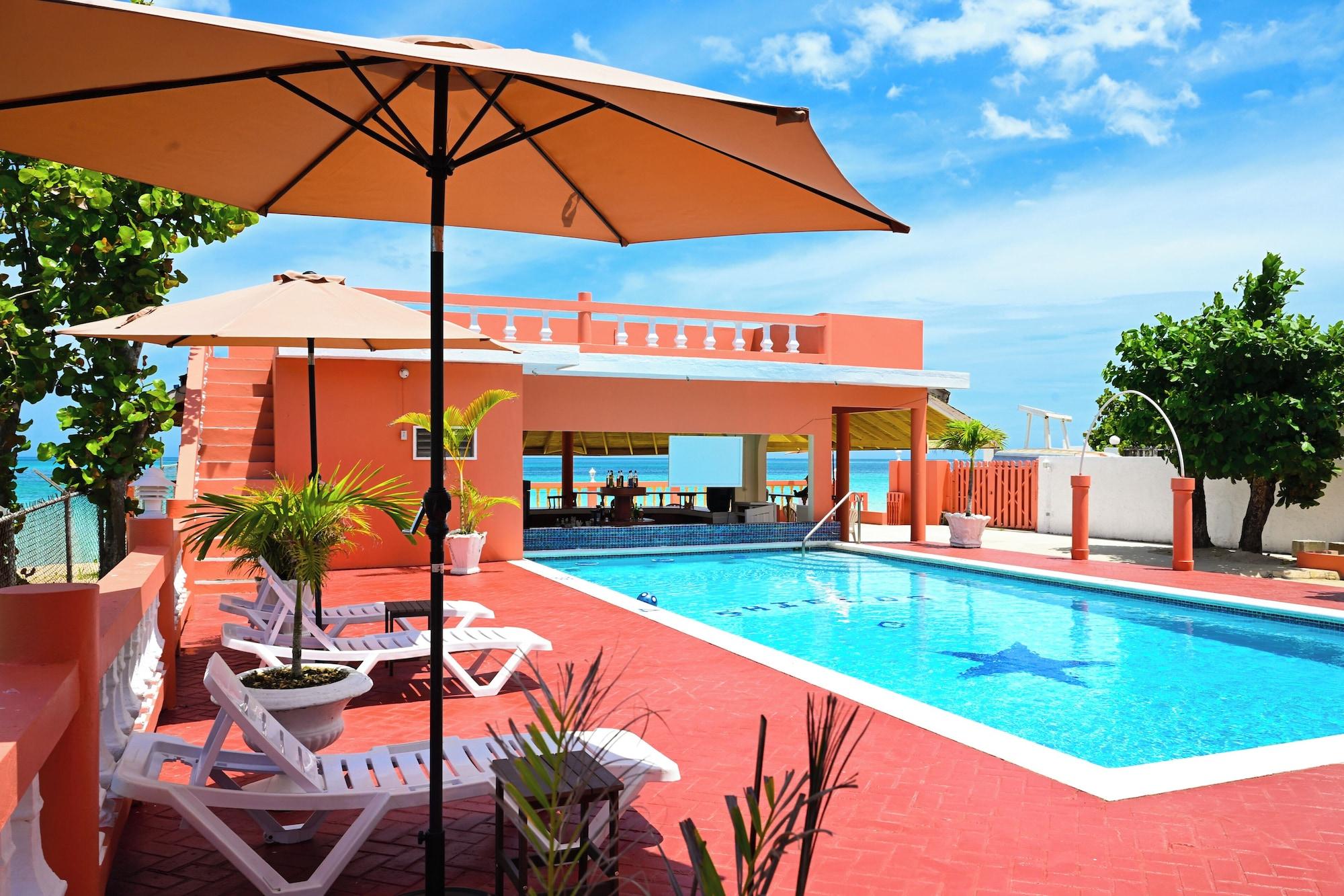 Vista Piscina Shields Negril Villas