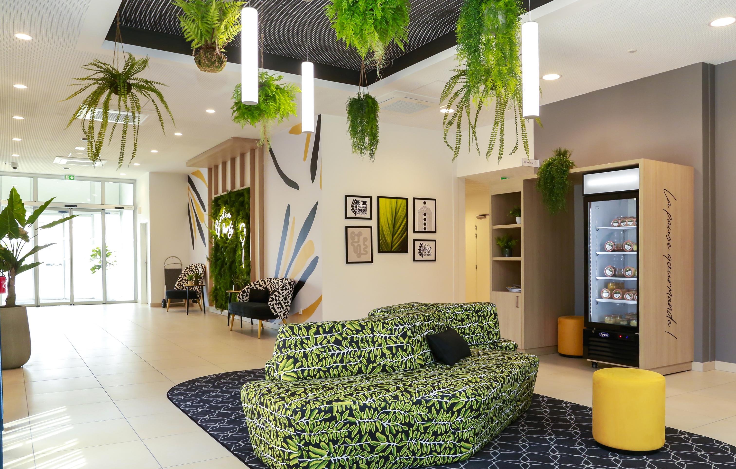 Vista Lobby Appart Hotel Odalys City Angers Centre Gare