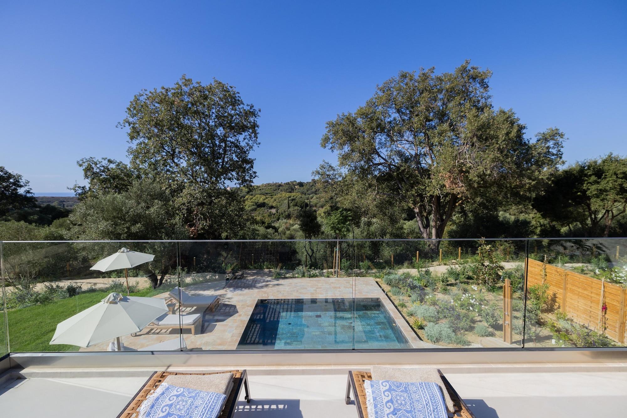 Vista Piscina Eliamos Villas Hotel & Spa