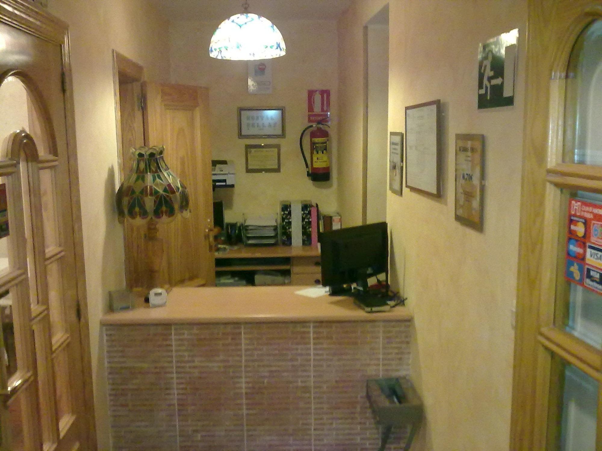 Vista Lobby Hostal Bellas