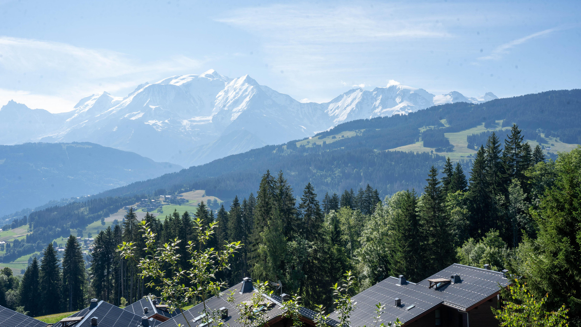 Vista Exterior Chalet Alpen Valley, Mont-Blanc