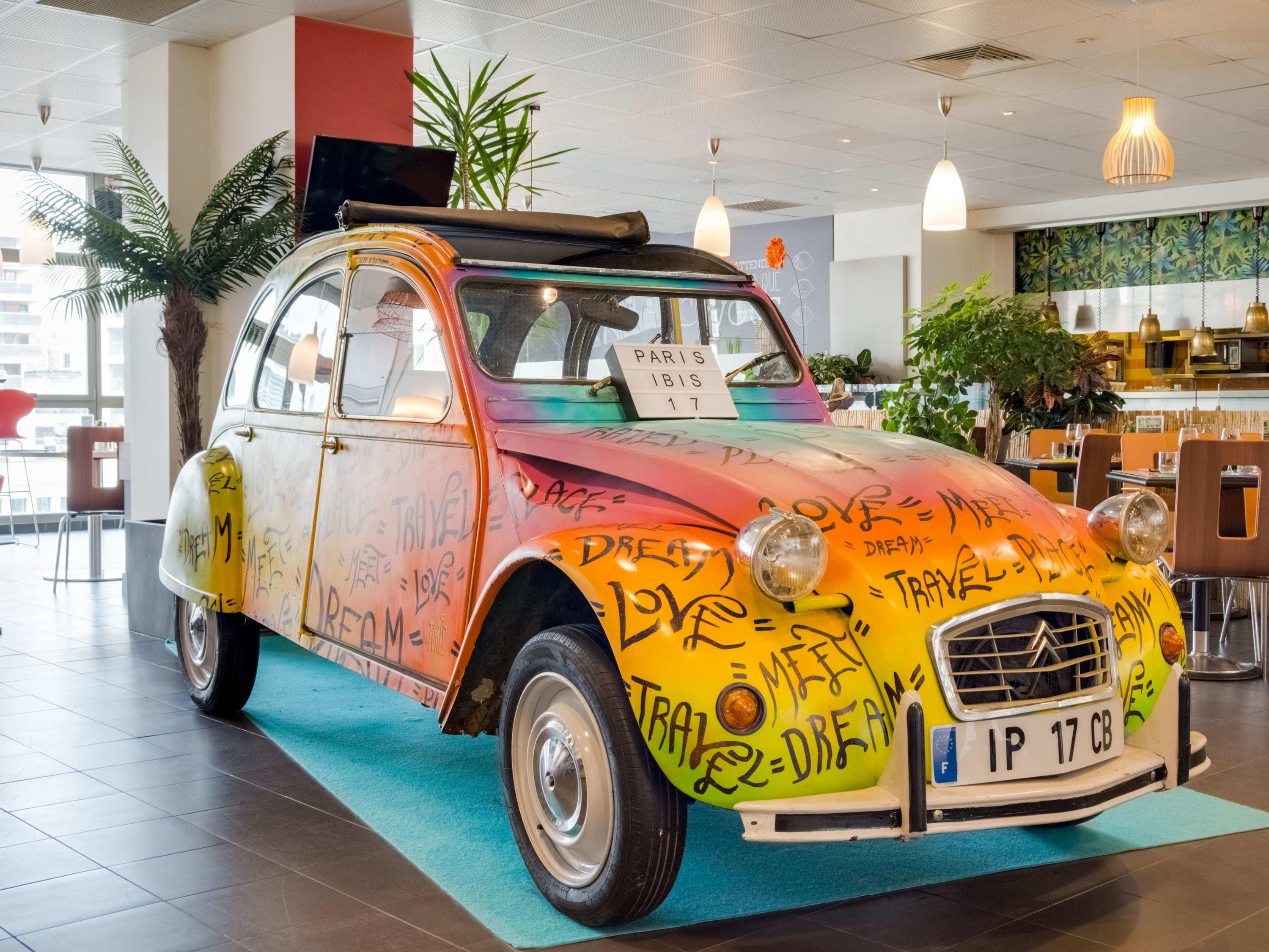 Vista Lobby ibis Paris 17 Clichy-Batignolles