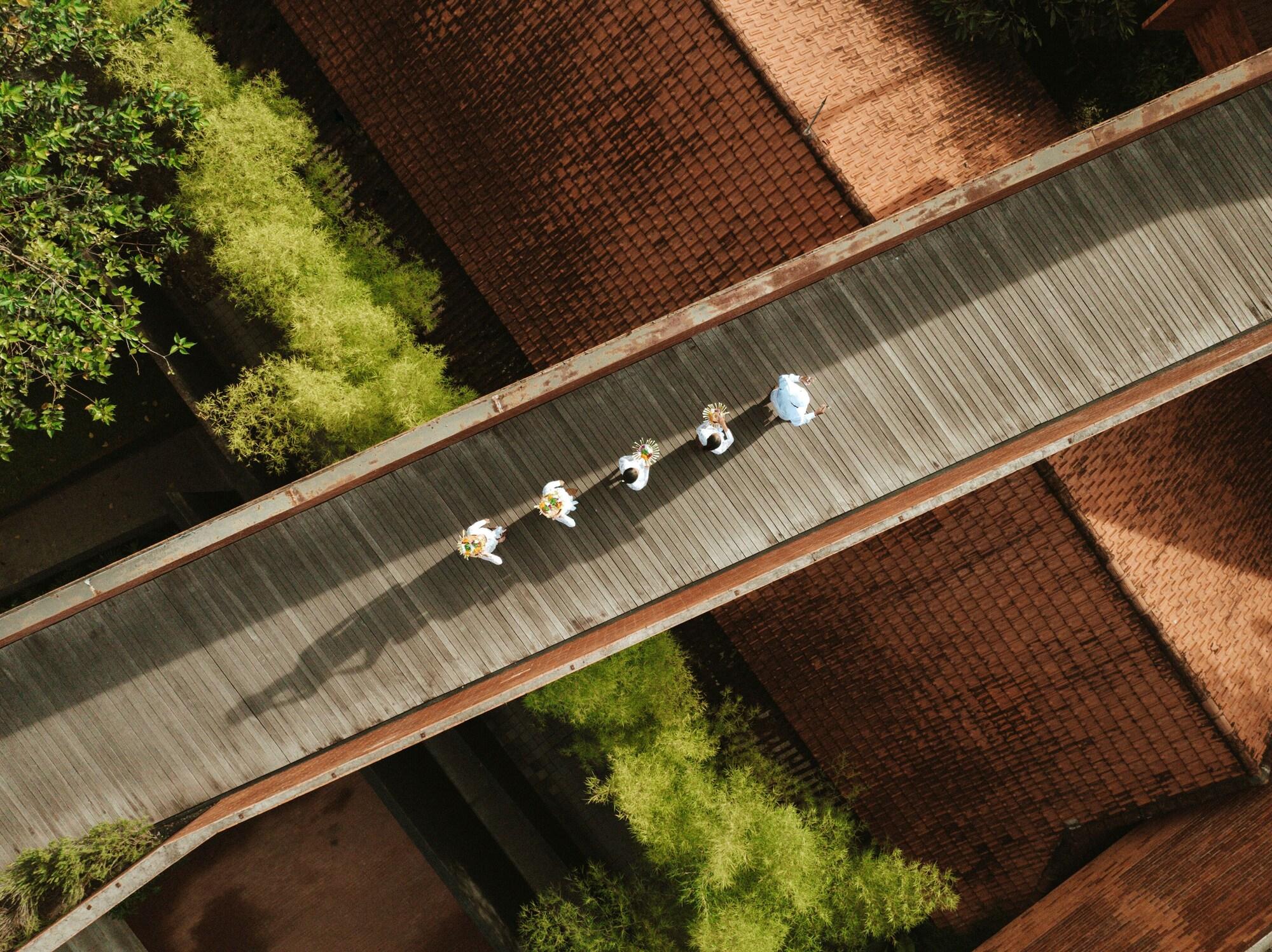 Vista Exterior Titik Dua Ubud