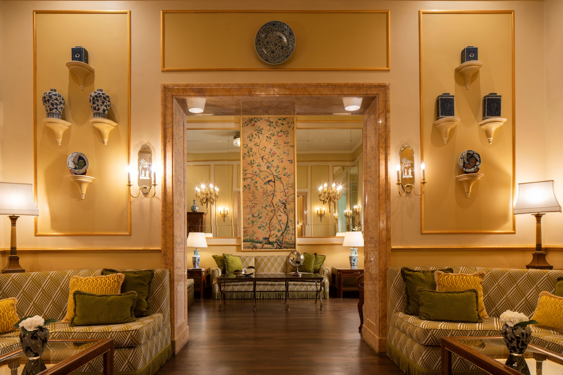 Vista Lobby Hotel Degli Aranci