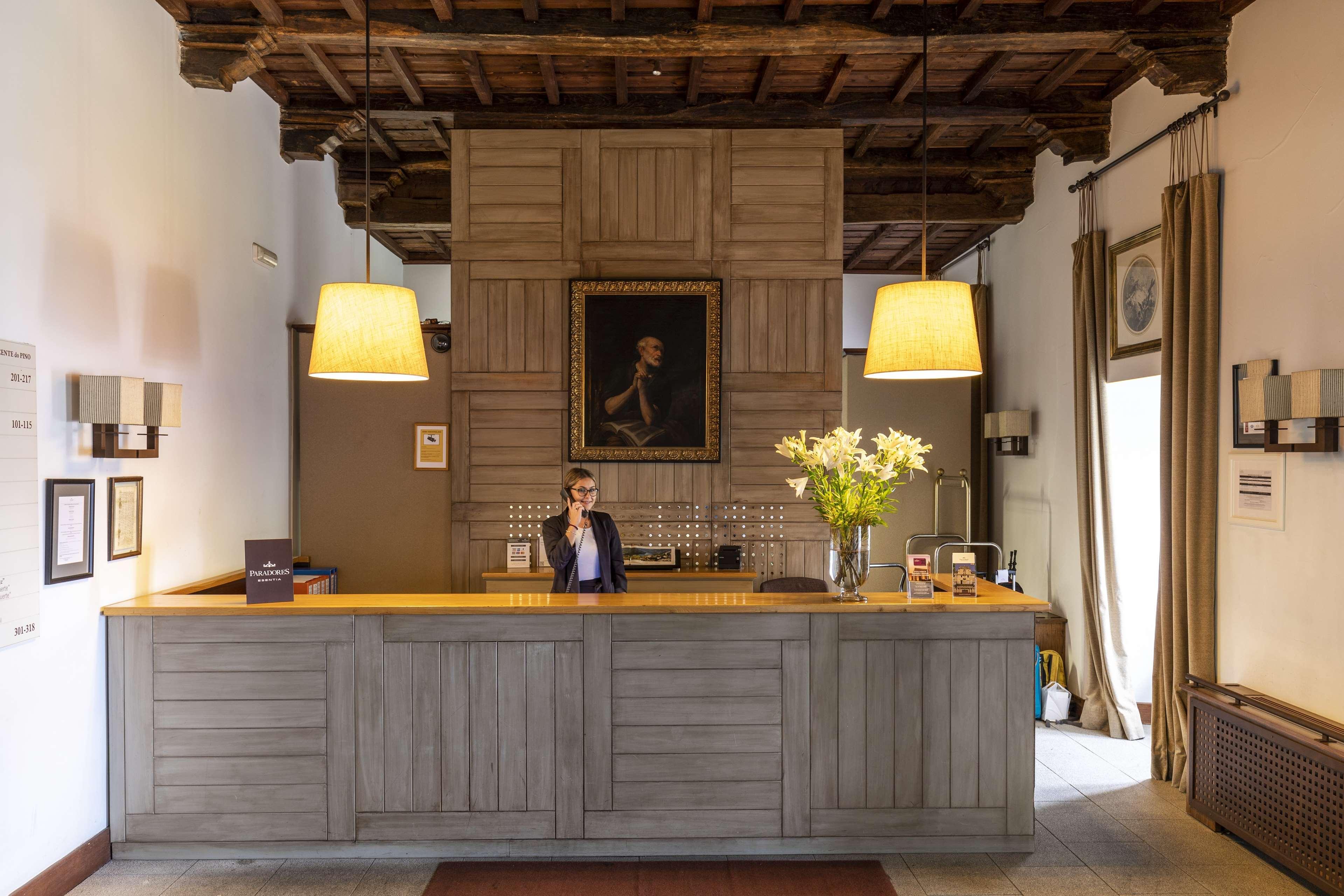 Vista Lobby Parador De Monforte De Lemos