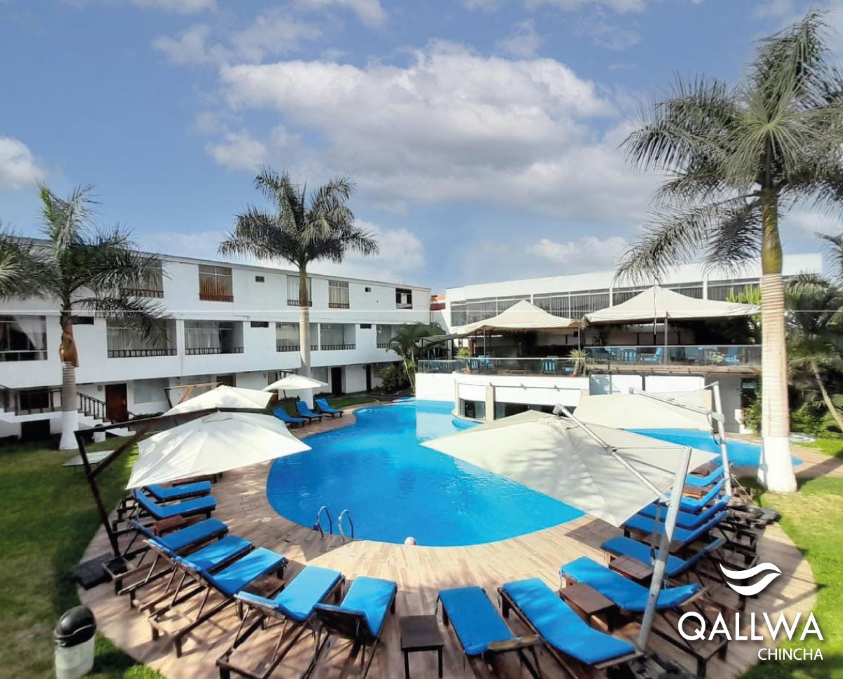 Vista Piscina Qallwa Chincha