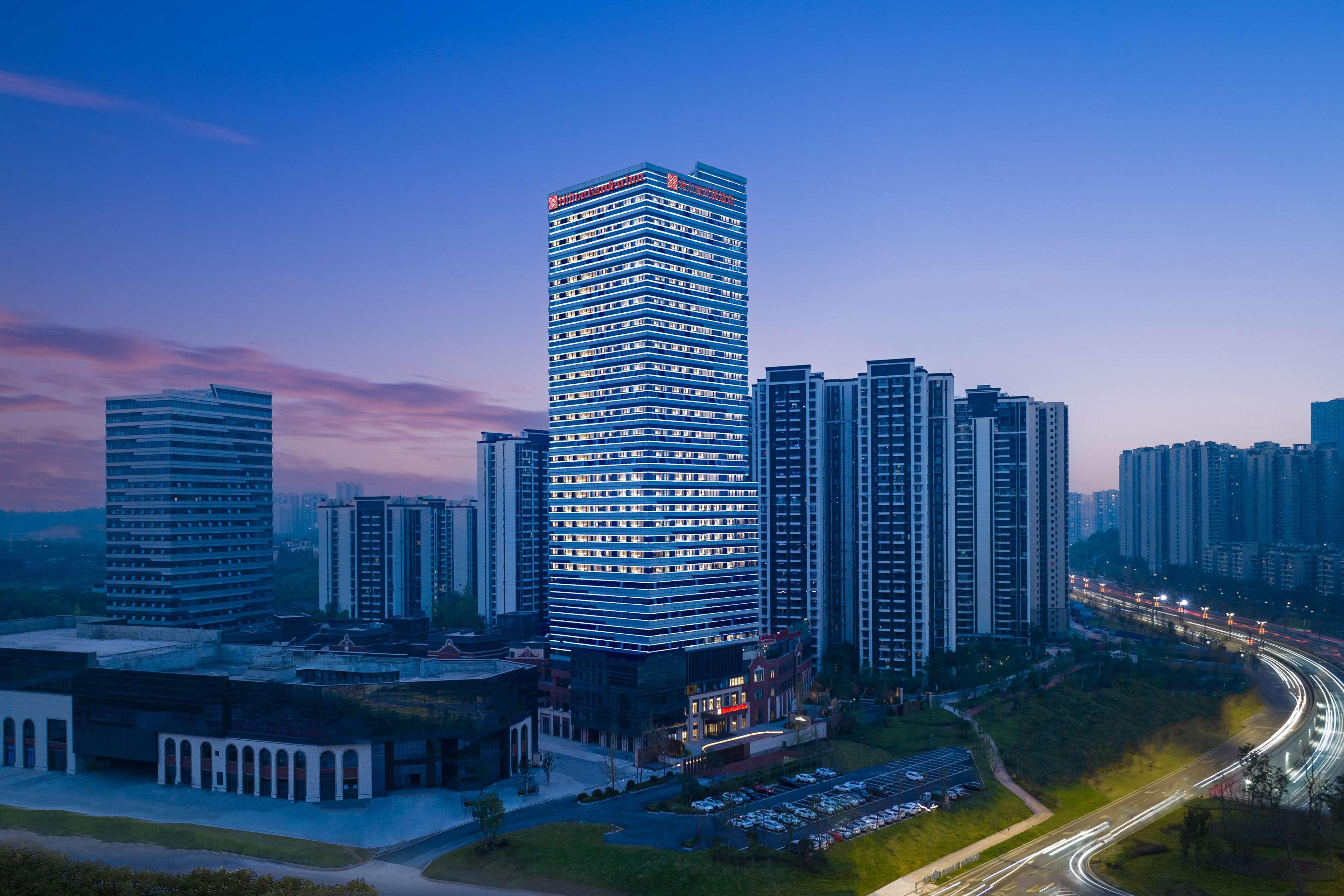 Vista Exterior Hilton Garden Inn Zigong High-Tech Zone