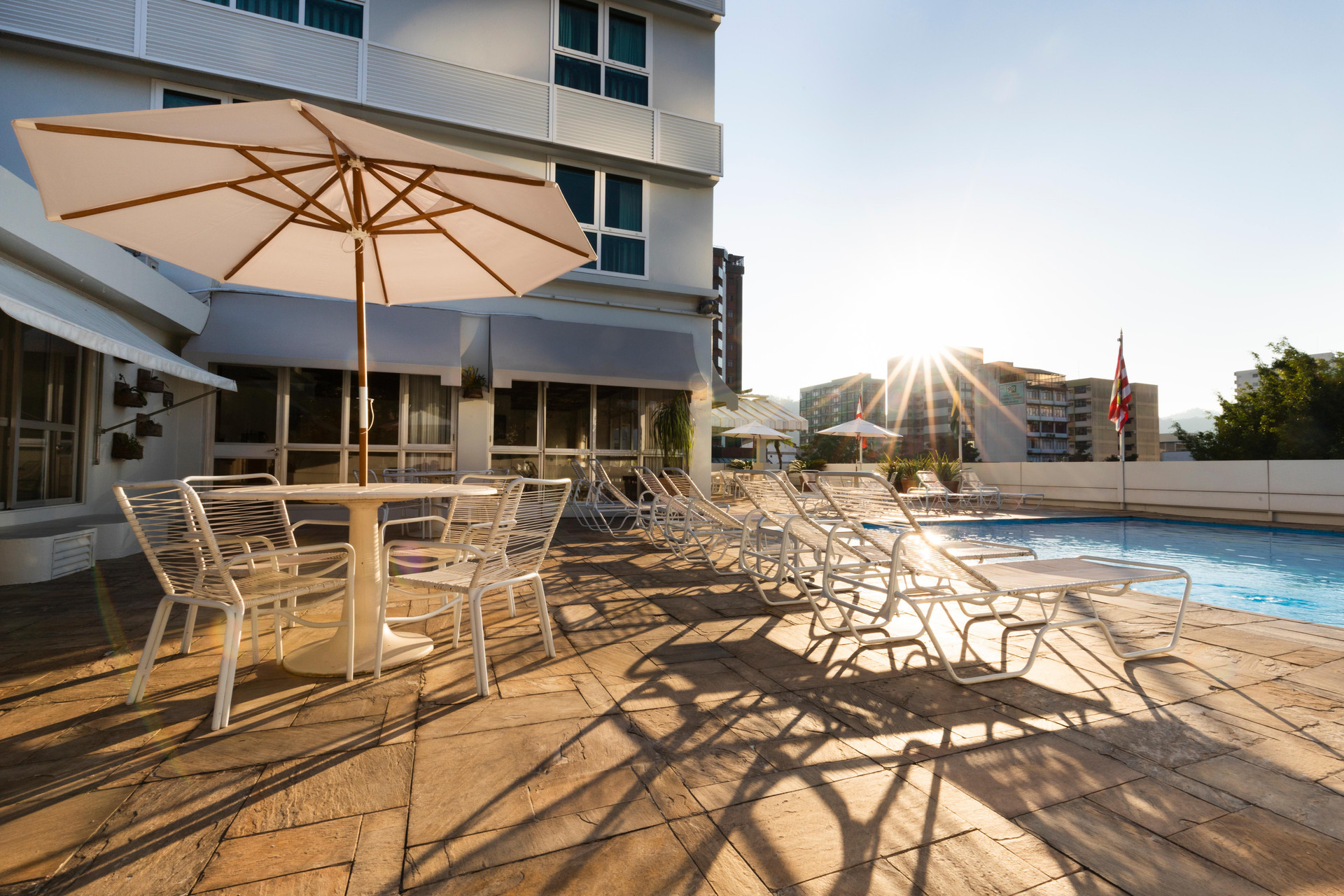 Vista Piscina Plaza Blumenau