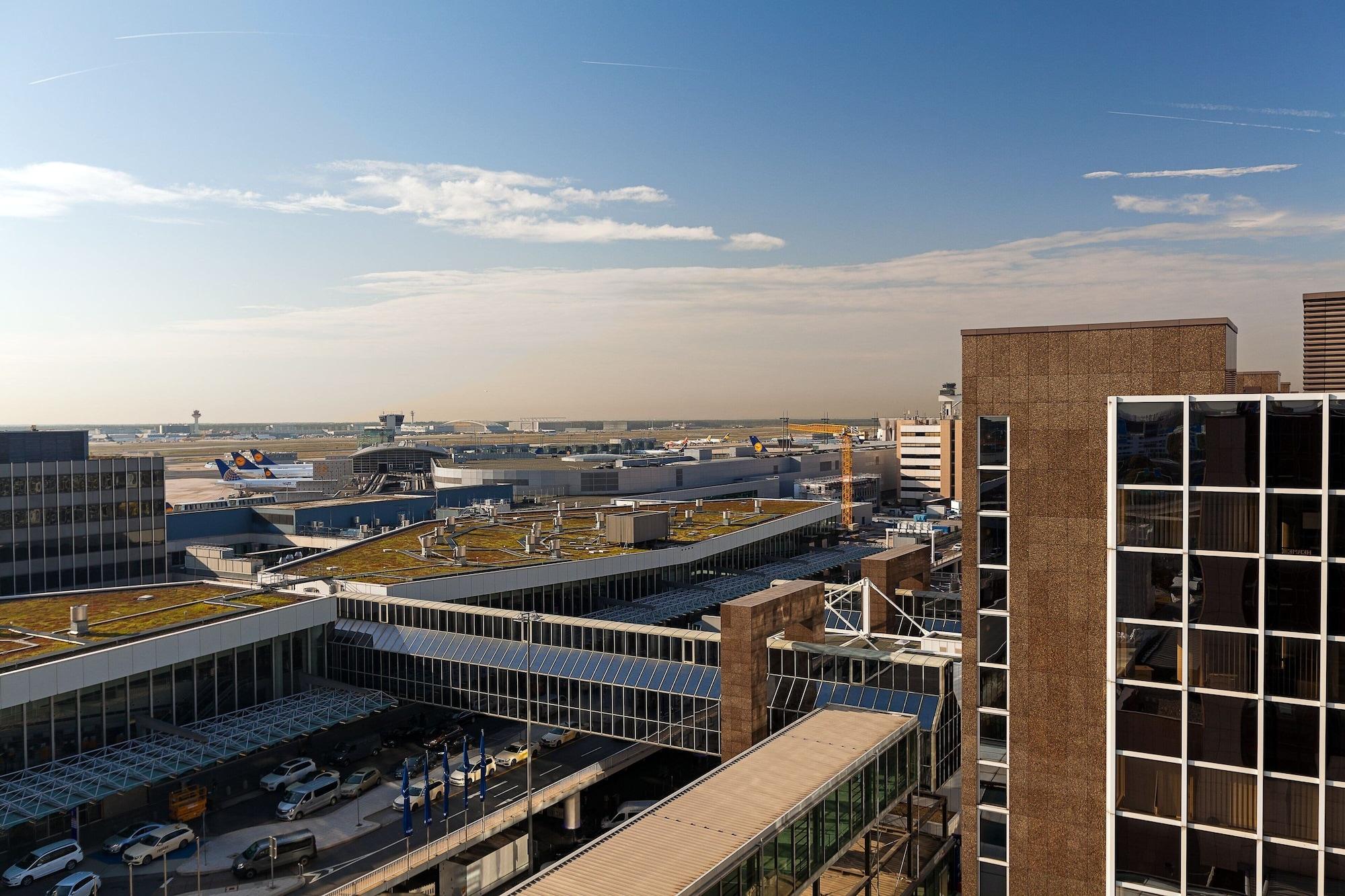 Vista Exterior Frankfurt Airport Marriott Hotel