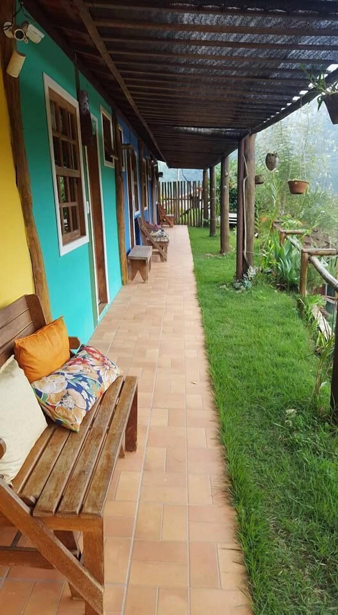 Vista Exterior pousada Vila Mathilde