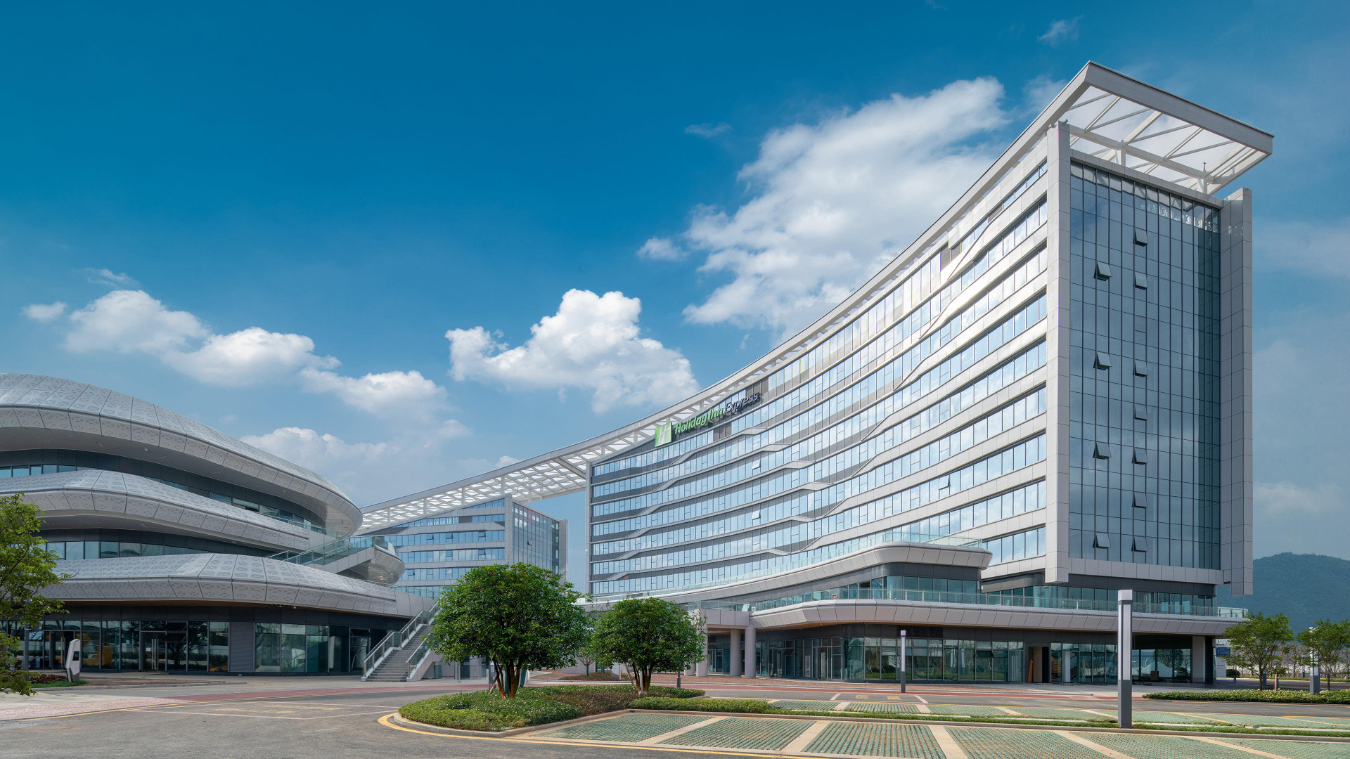 Vista Exterior Holiday Inn Express Guiyang Airport by IHG