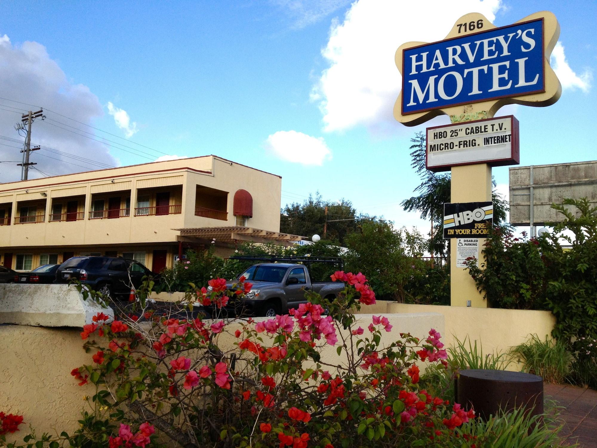 Varios Harvey's Motel SDSU La Mesa San Diego