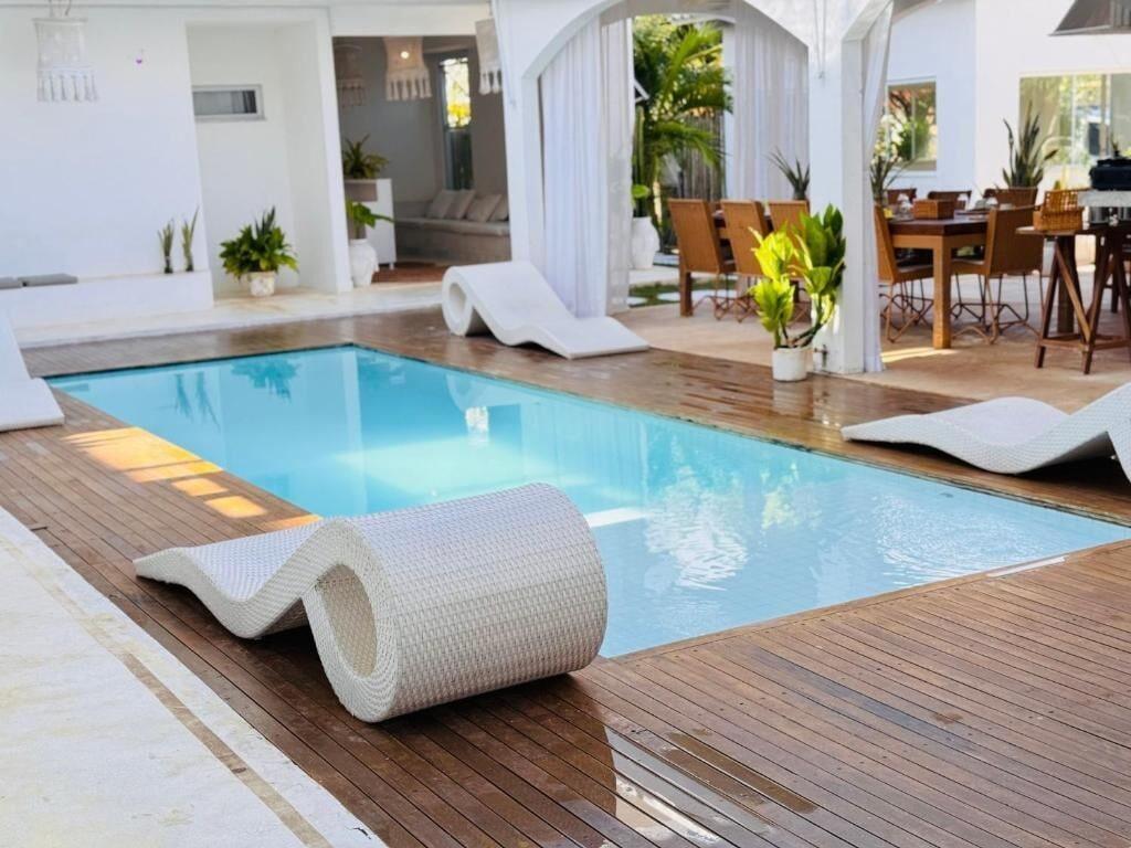 Vista Piscina Monte Alegre Beach