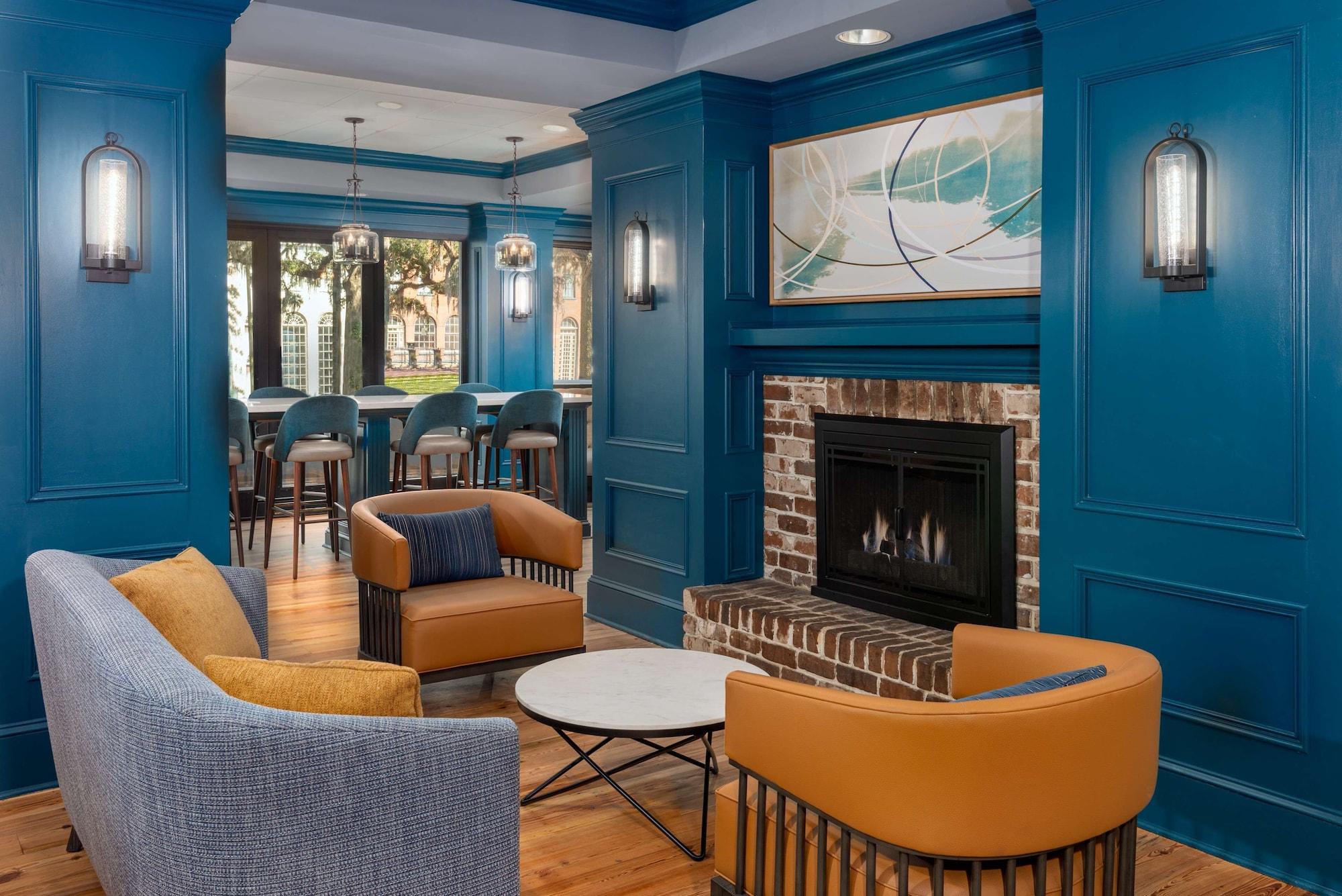 Vista Lobby Hampton Inn Savannah-Historic District