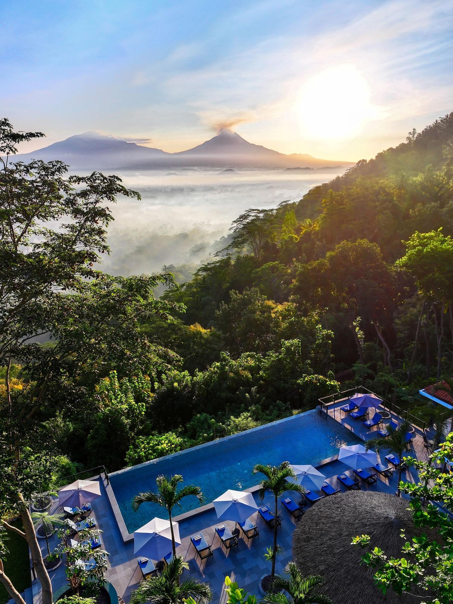 Vista Exterior Villa Borobudur Resort