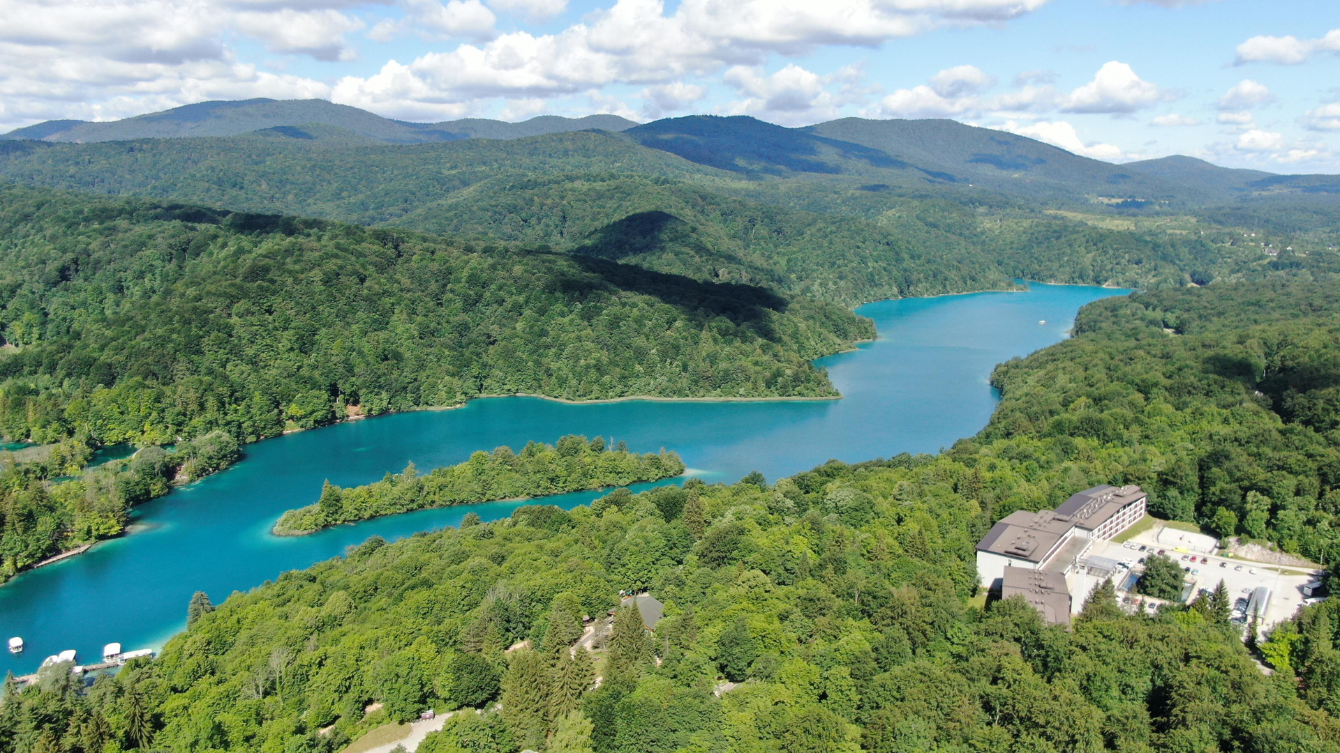 Vista Exterior Hotel Jezero Plitvice Lakes National Park