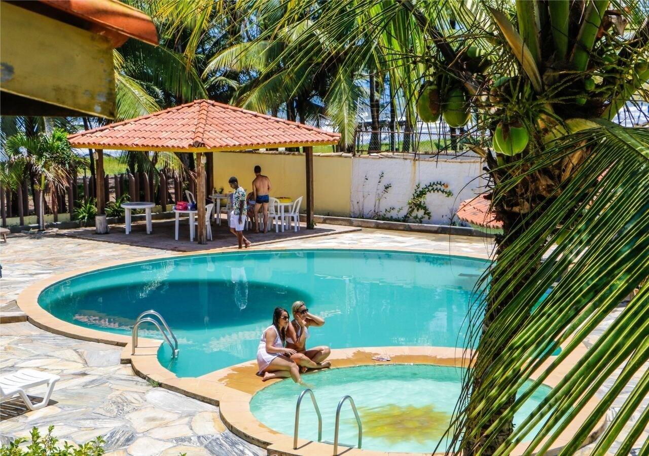 Vista Piscina Girassol Praia Hotel