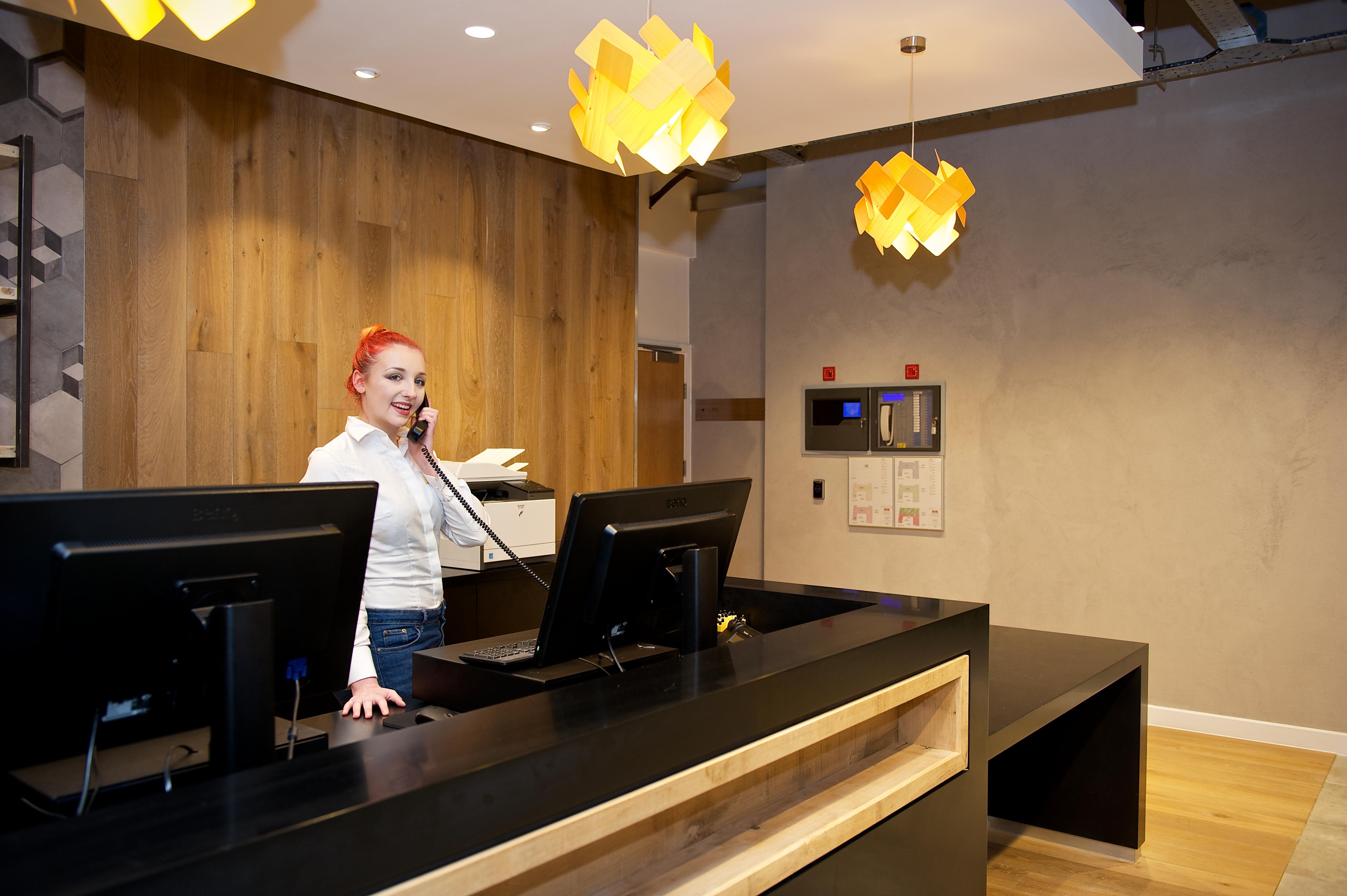 Vista Lobby Staycity Aparthotel Lyon Garibaldi