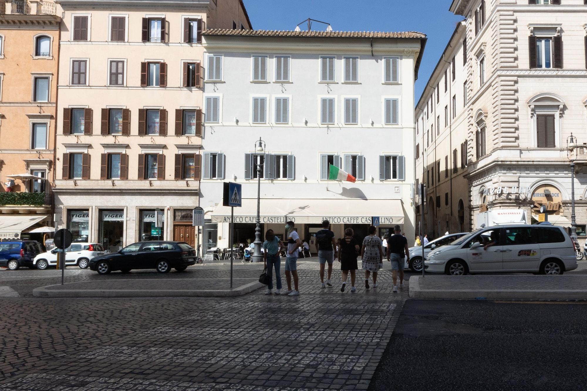 Vista Exterior Hotel Castellino Roma