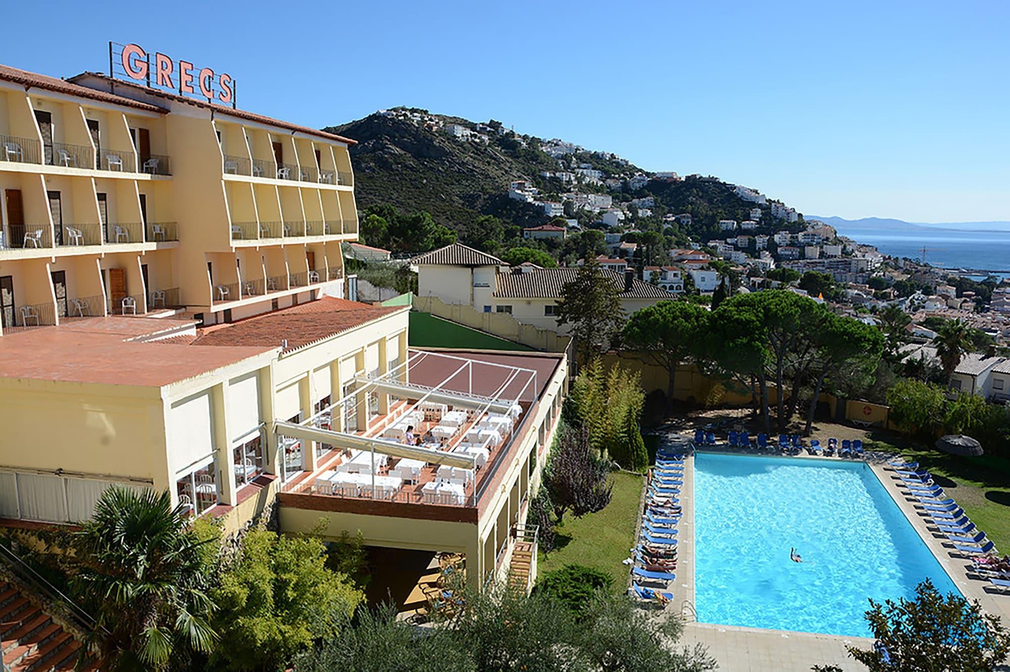 Vista Exterior Hotel Grecs