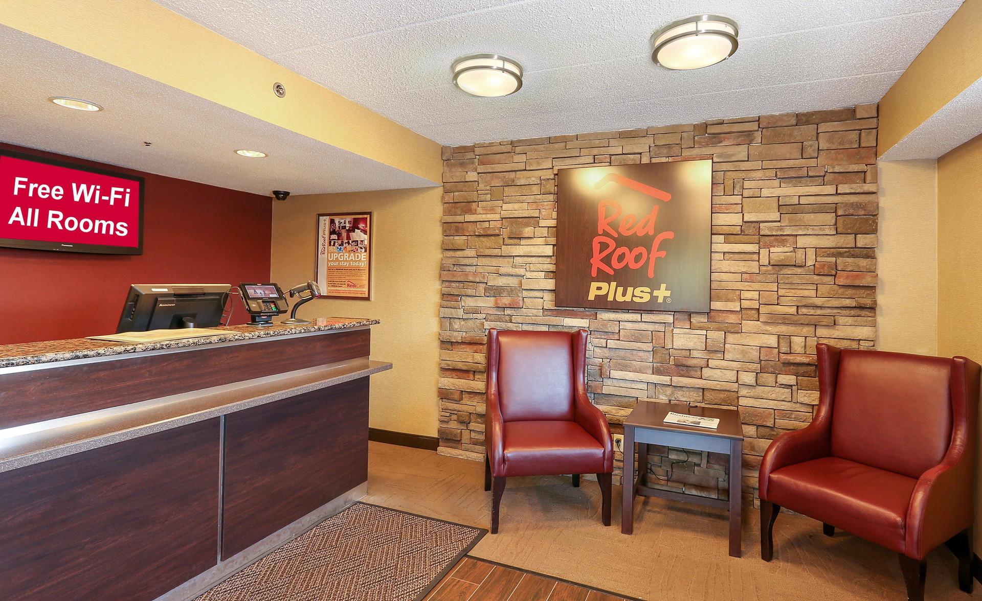 Vista Lobby Red Roof Inn PLUS+ Baltimore-Washington DC/ BWI South