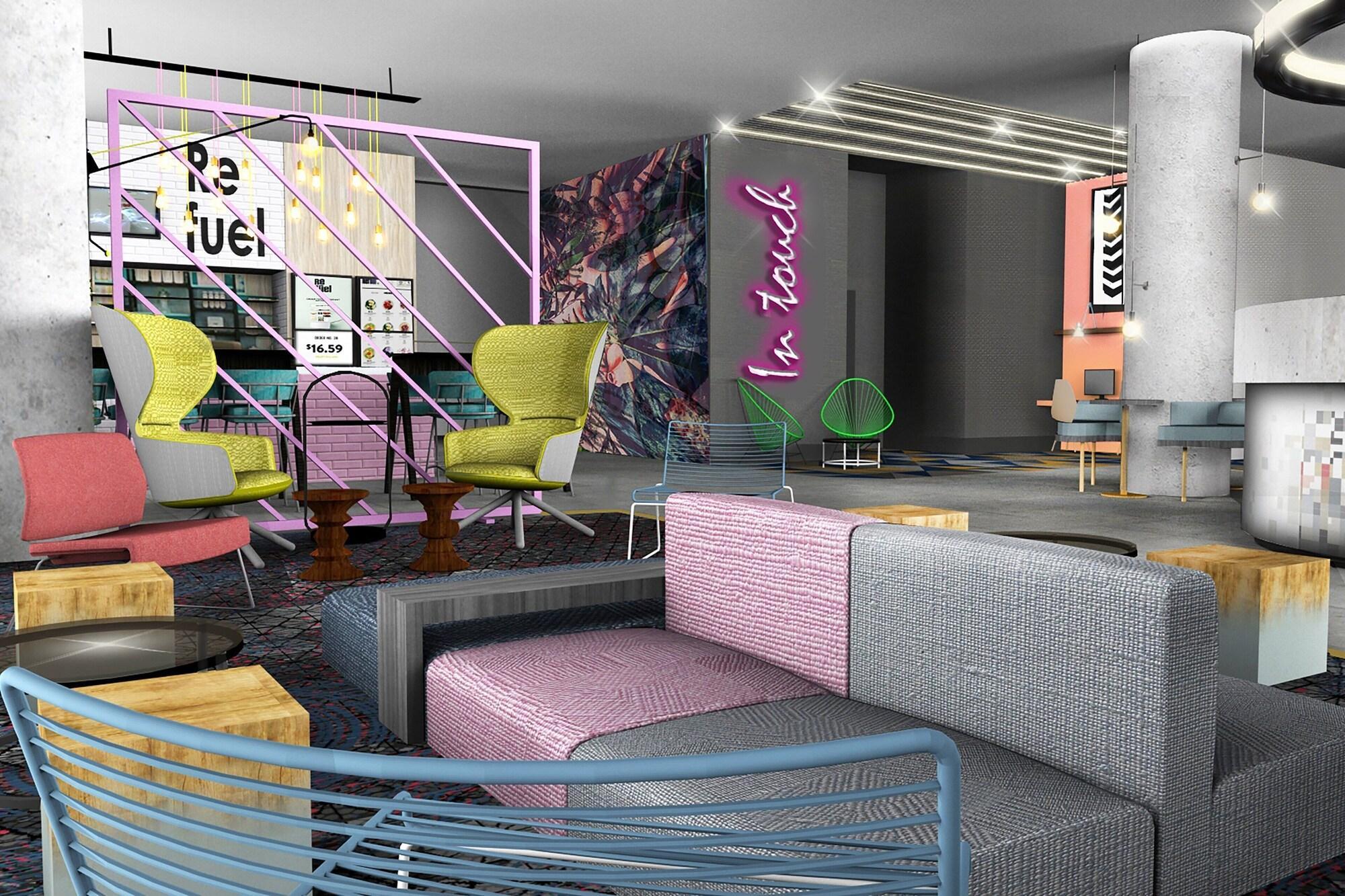 Vista Lobby Aloft Birmingham Eastside