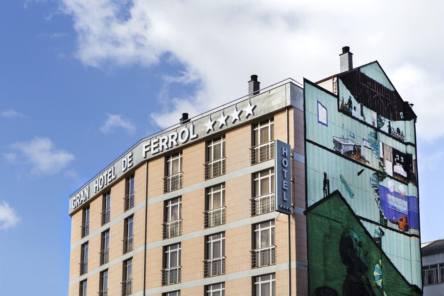 Vista Exterior Gran Hotel de Ferrol