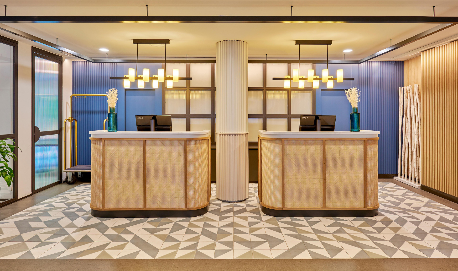 Vista Lobby Hotel URH Sitges Playa
