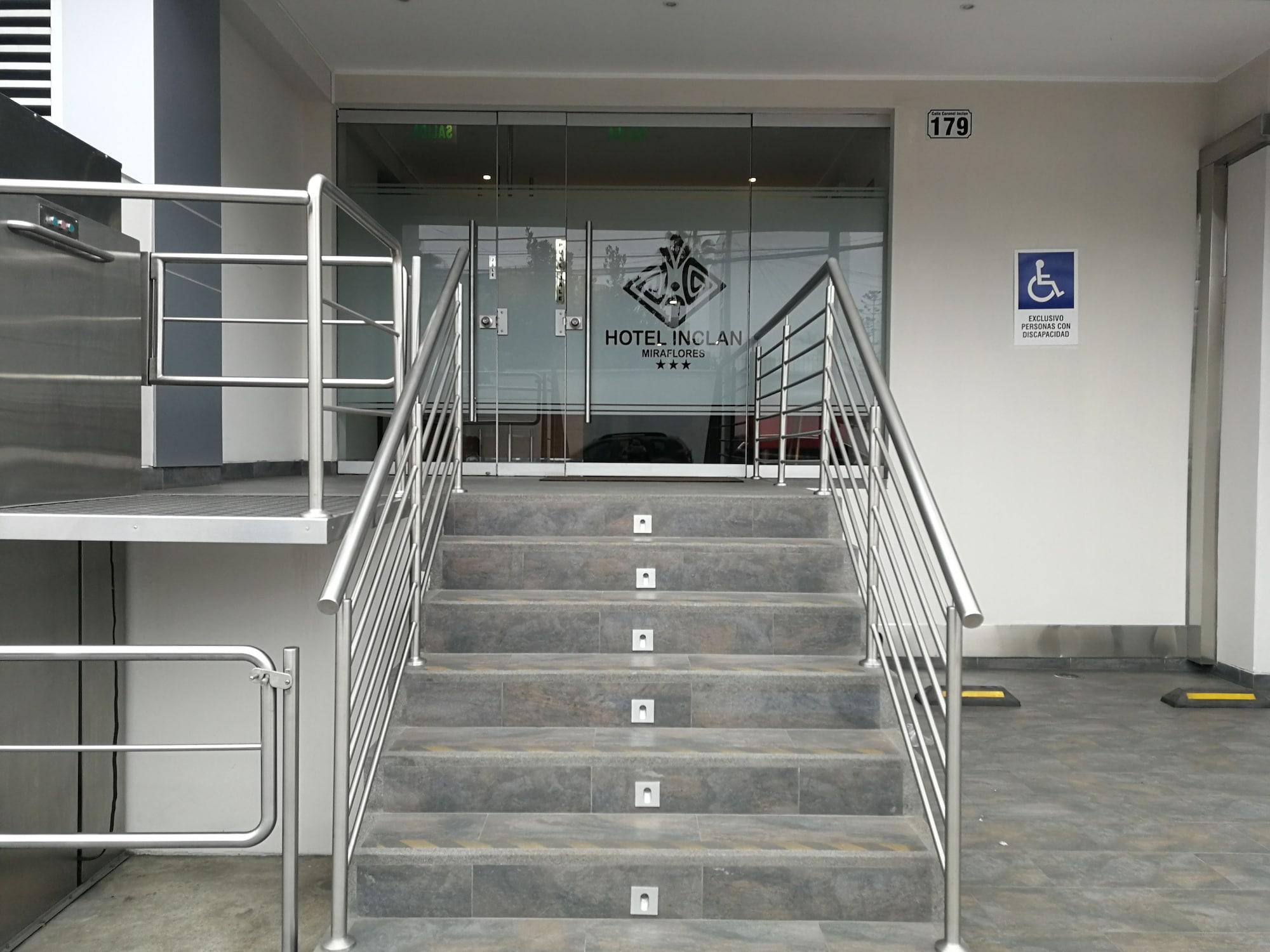 Vista Exterior Inclan Hotel