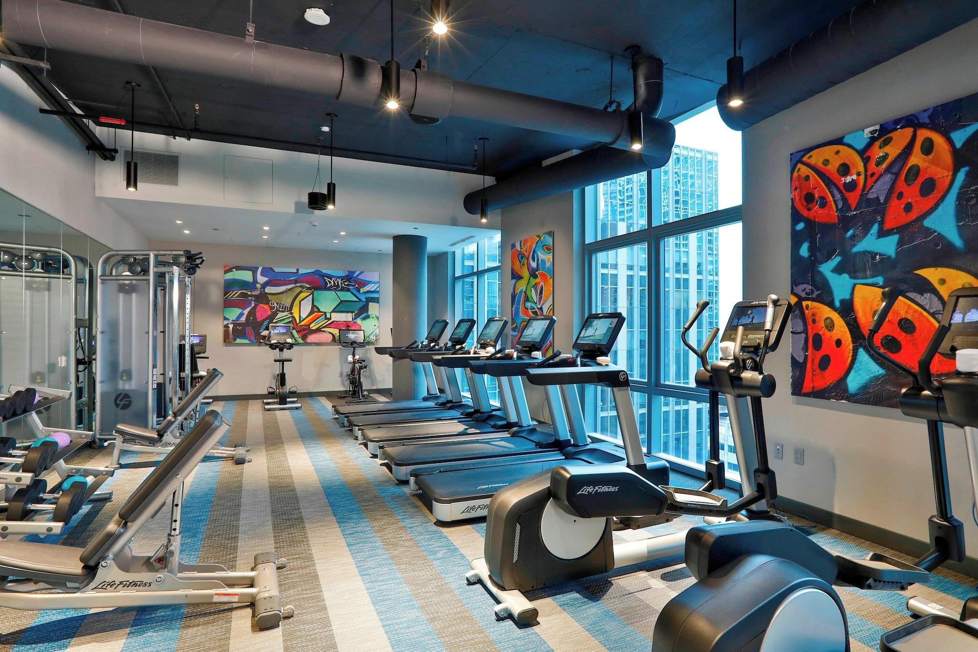Gimnasio Aloft Chicago Mag Mile