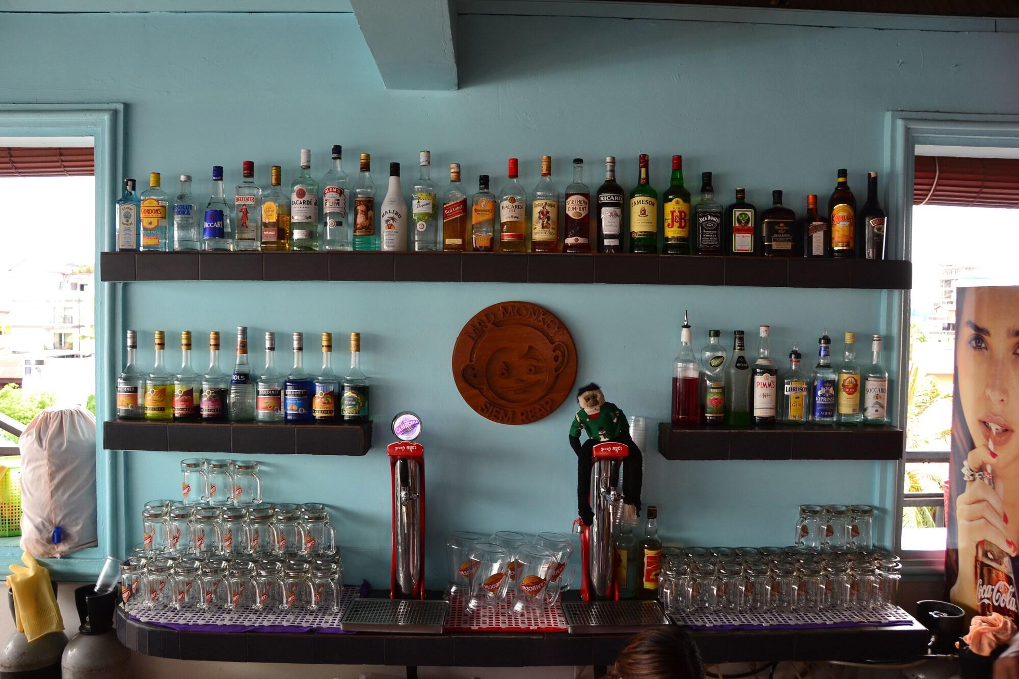Bar/Salón Mad Monkey Siem Reap - Hostel