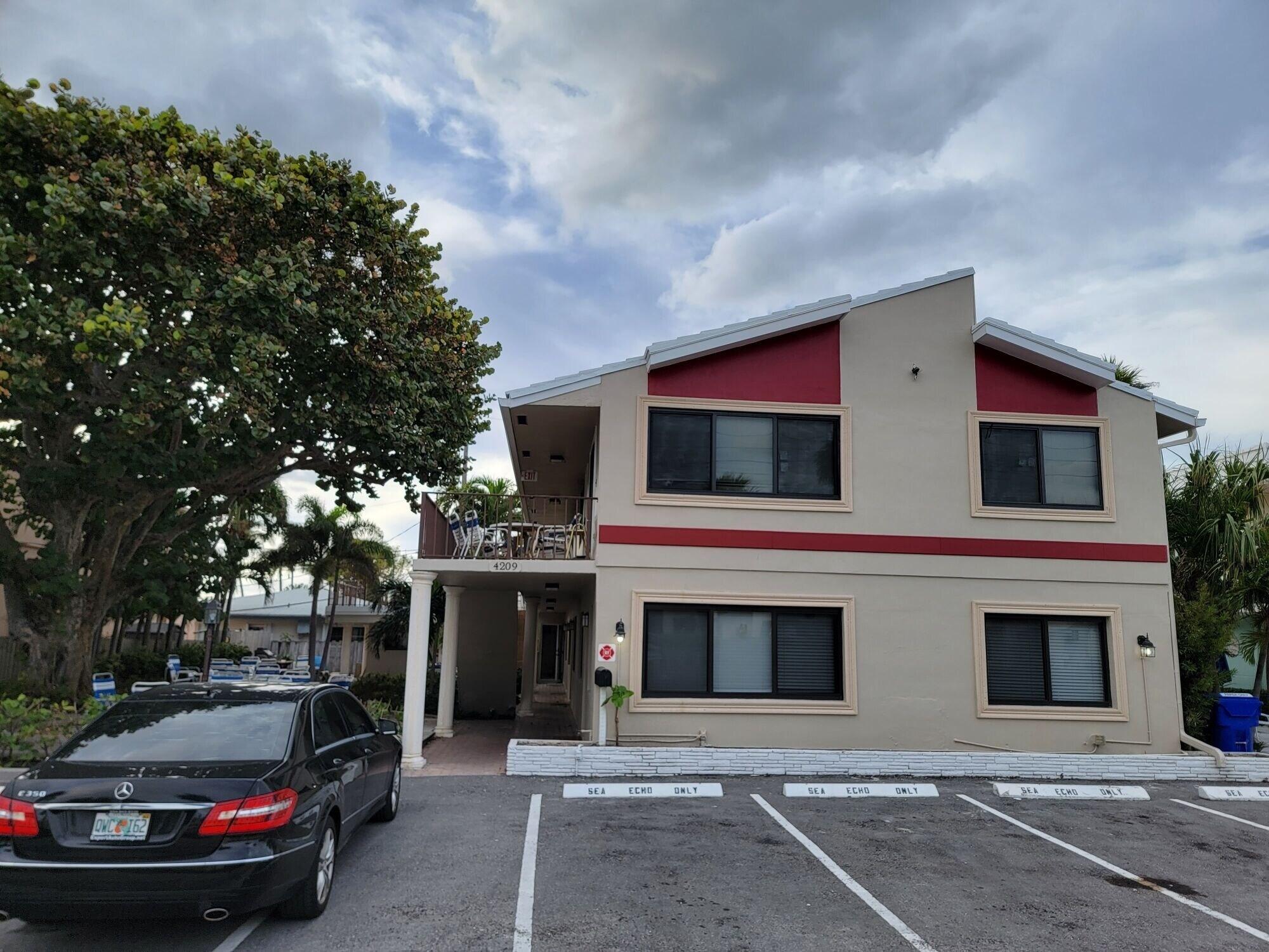 Vista Exterior Sea Echo Apartment Motel