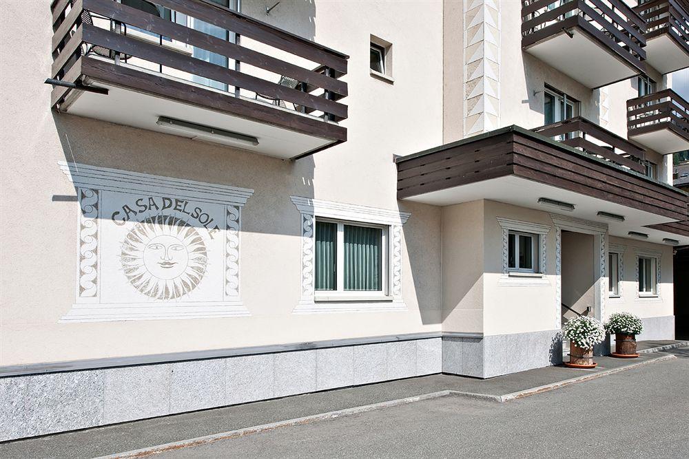 Vista Exterior Hotel Sonne St Moritz