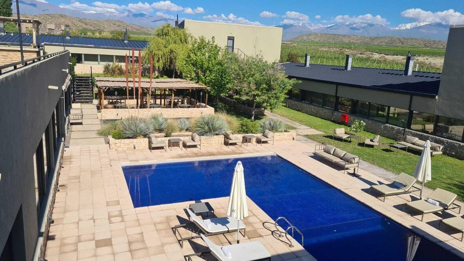 Vista Exterior Auberge Du Vin, Tupungato, Mendoza