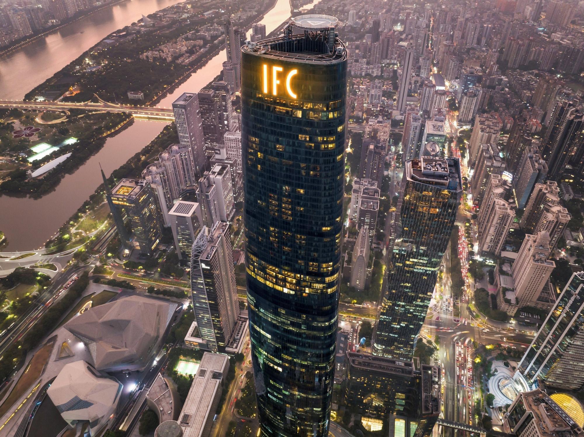 Vista Exterior Four Seasons Guangzhou