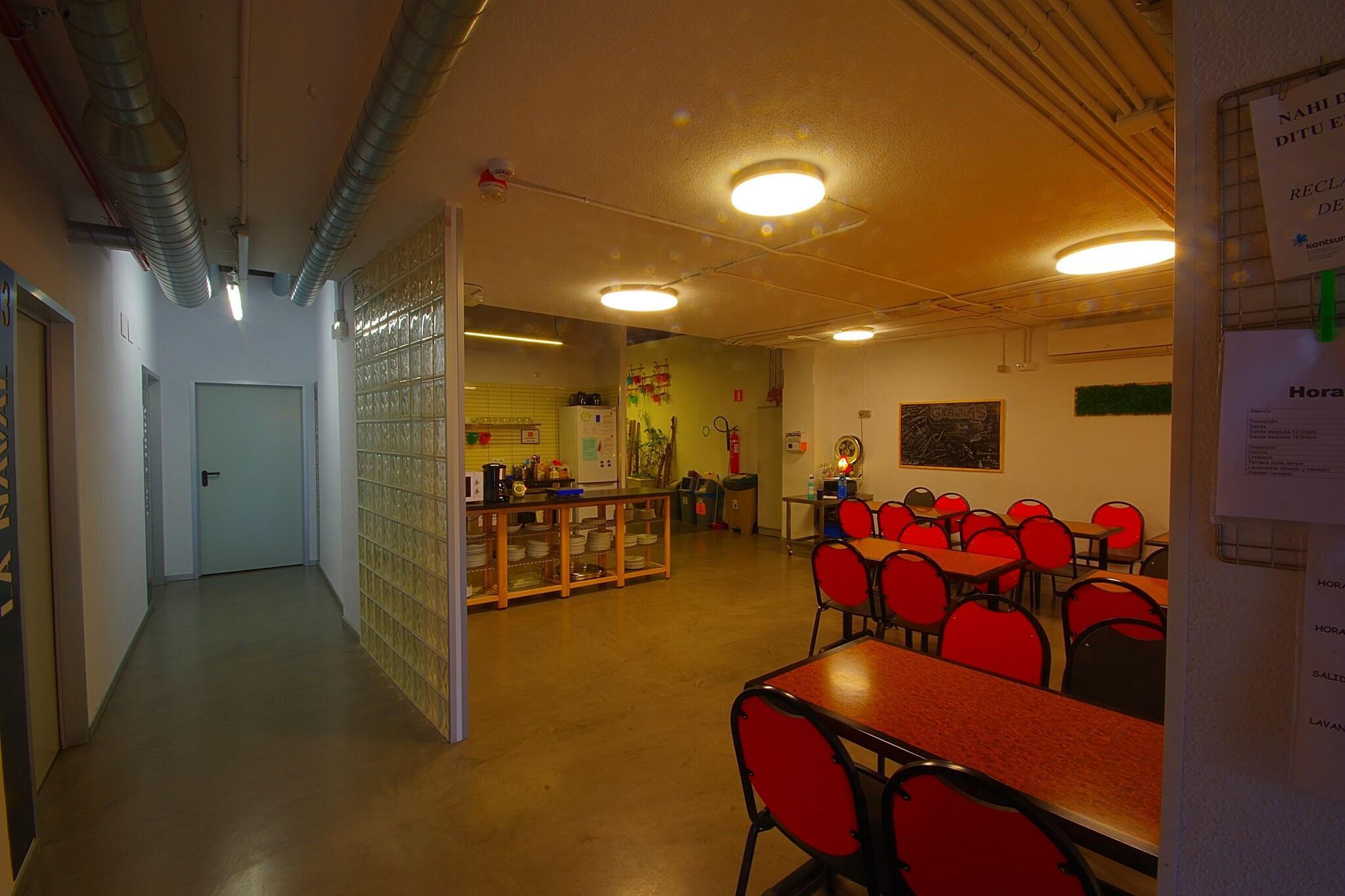 Vista Lobby All Iron Hostel