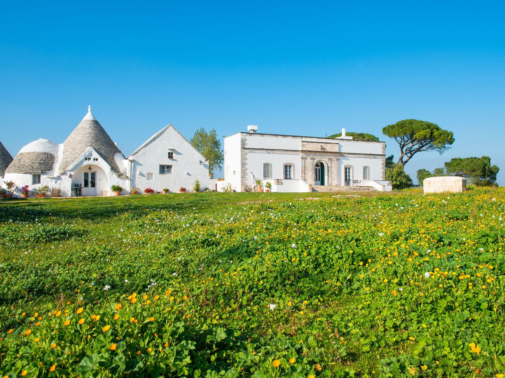 Vista Exterior Masseria Pozzo Tre Pile