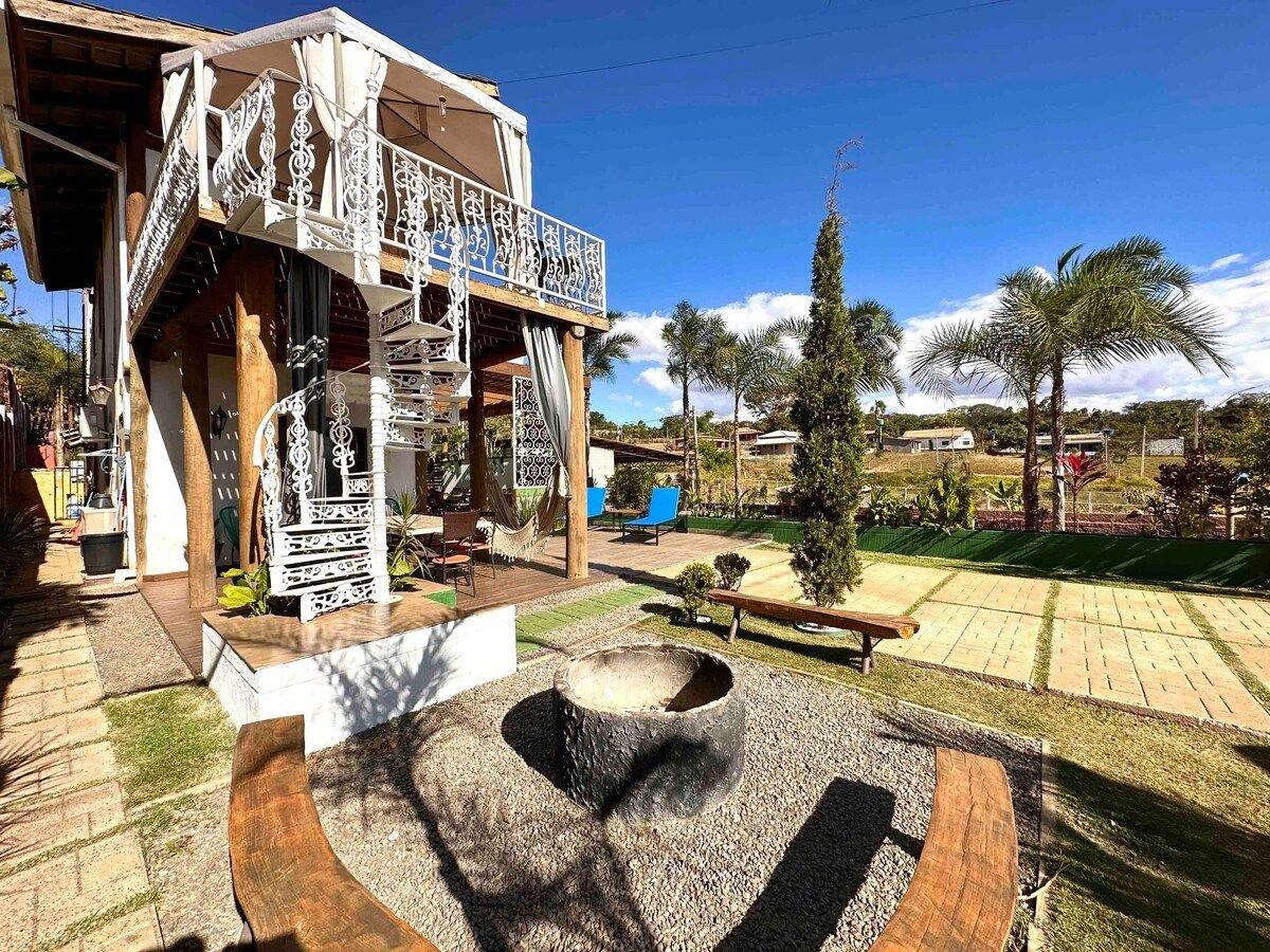 Vista Exterior Rancho Fiori di Mari - Lago Corumbá IV