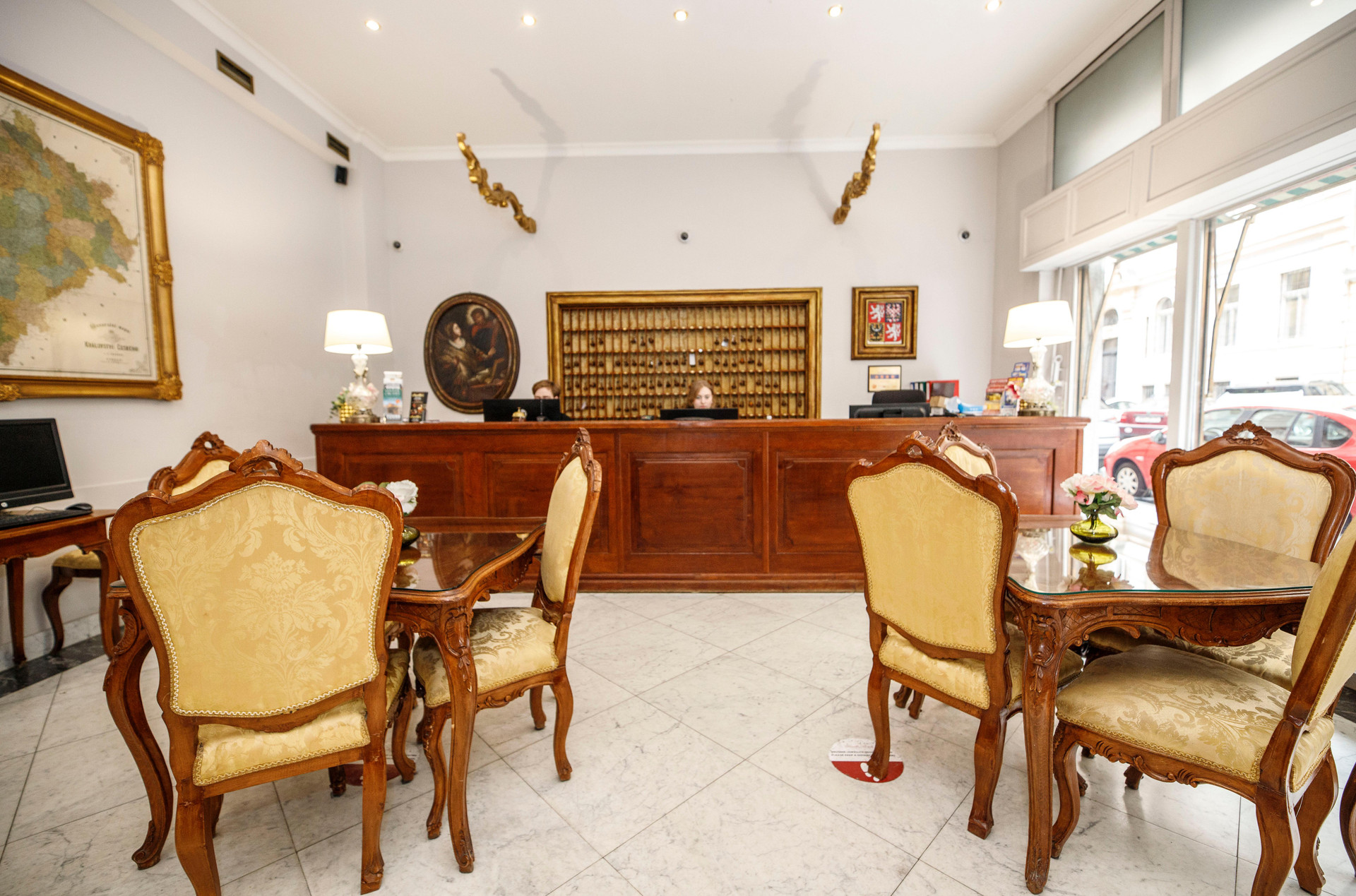 Vista Lobby Hotel Bologna