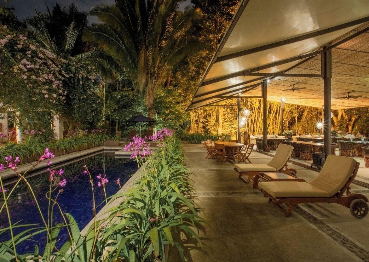 Vista Piscina Hacienda Hotel San José