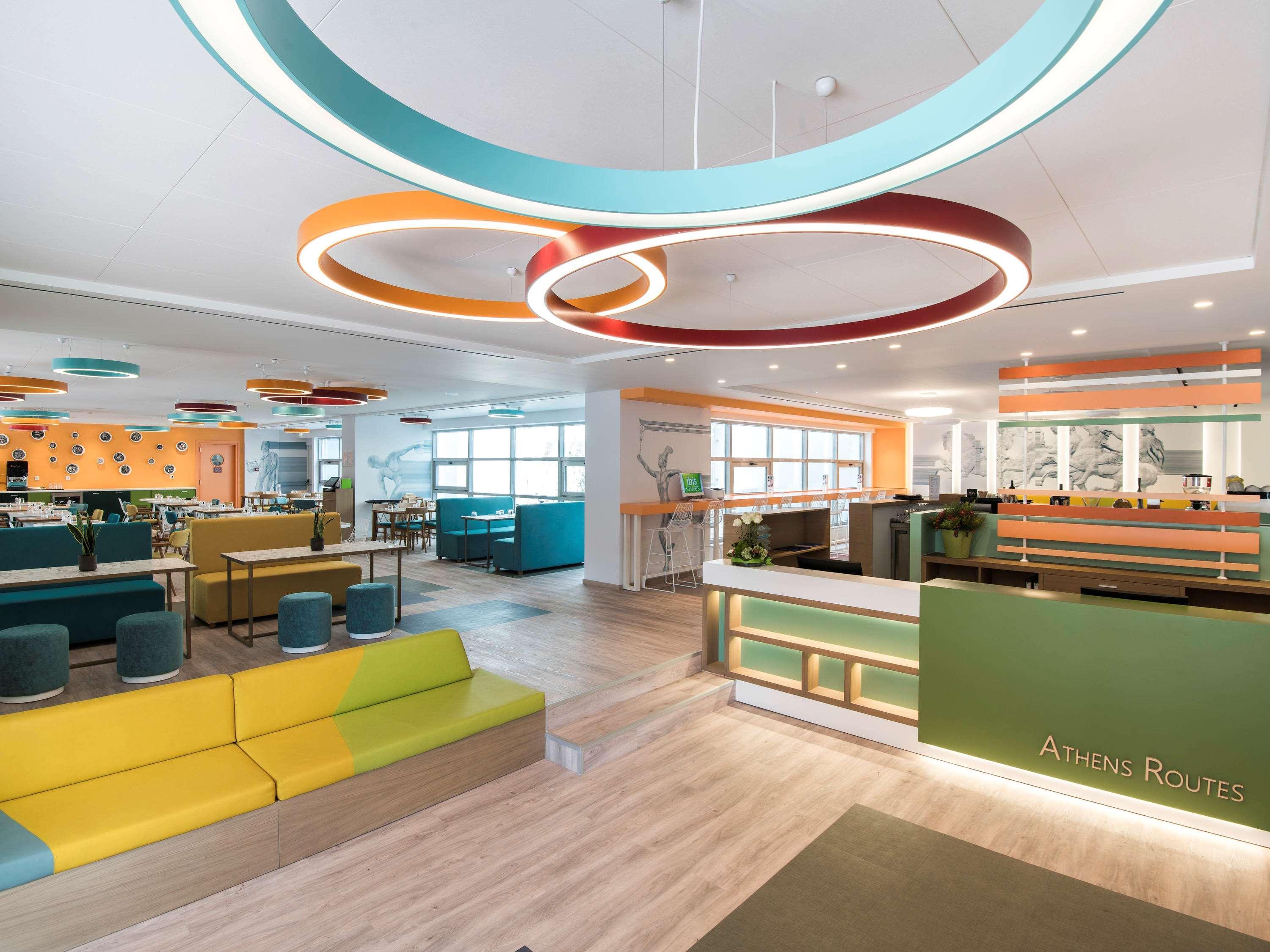 Vista Lobby ibis Styles Athens Routes