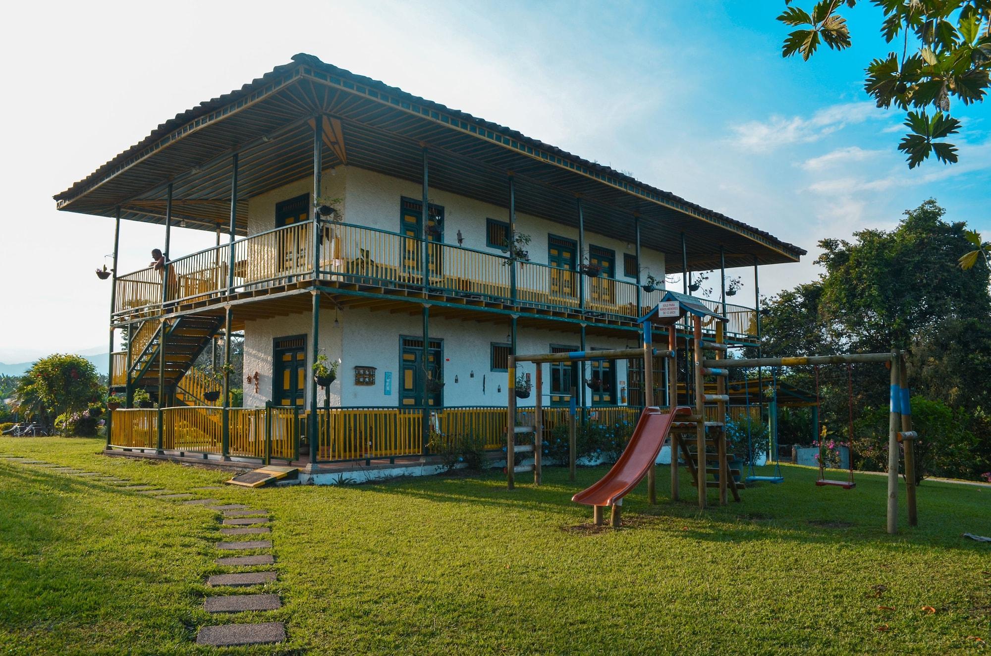 Vista Exterior Finca Hotel El Palmar