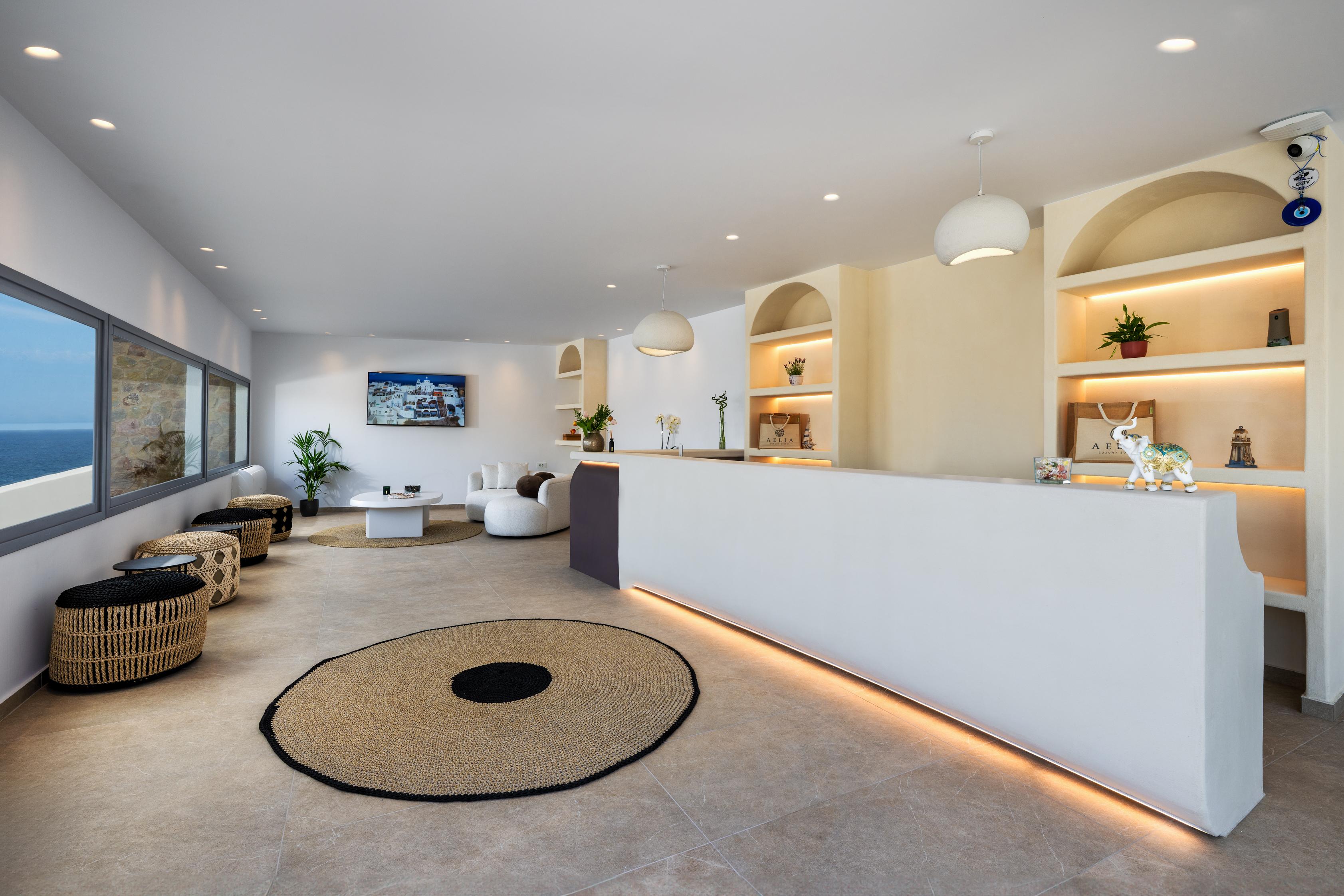 Vista Lobby Aelia Thalassa