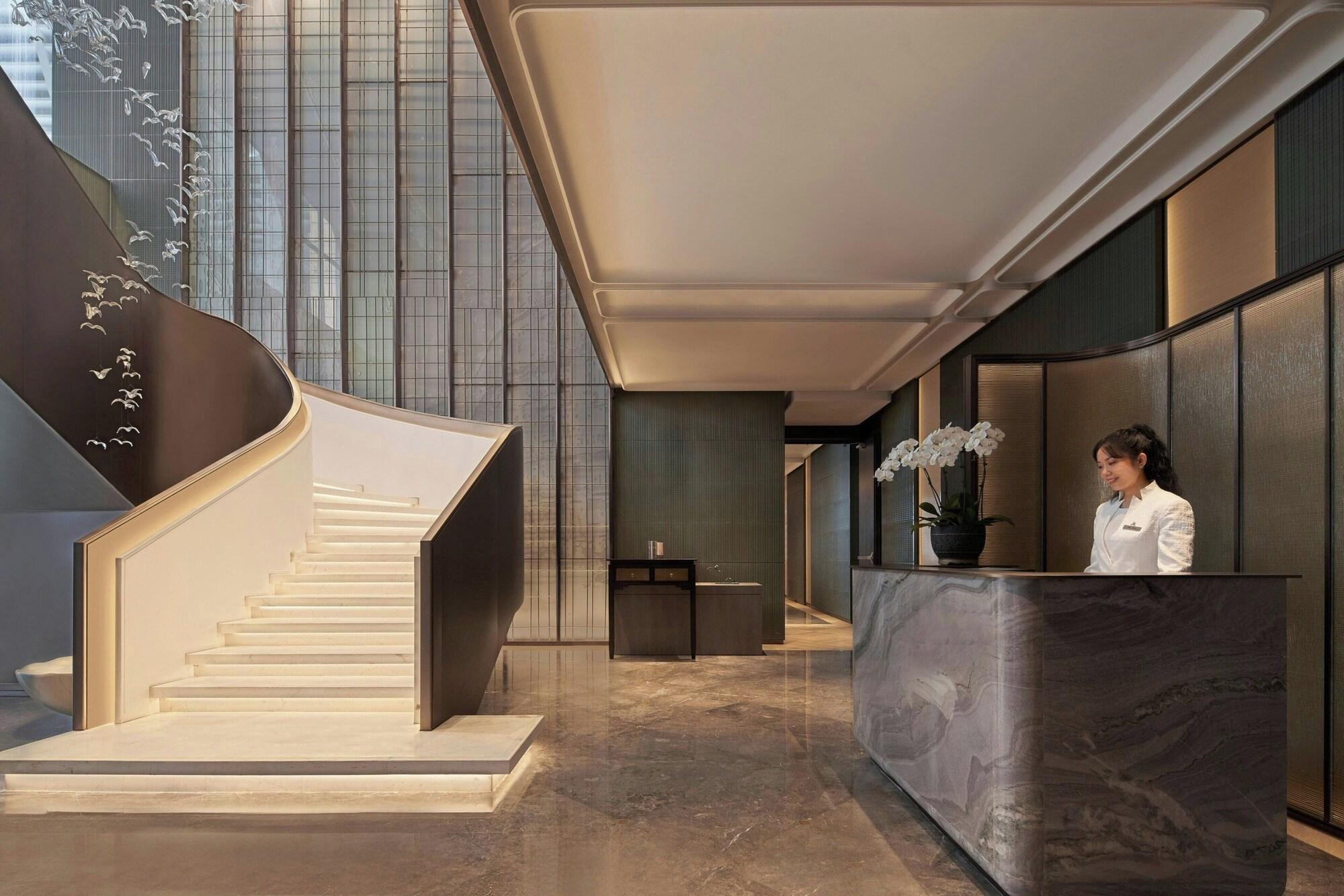 Vista Lobby Tianjin Marriott Hotel National Convention And Exhibition Center