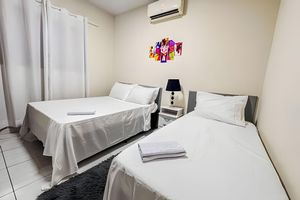Alquiler Temporario - Casa completa perto do centro + ar cond e vaga