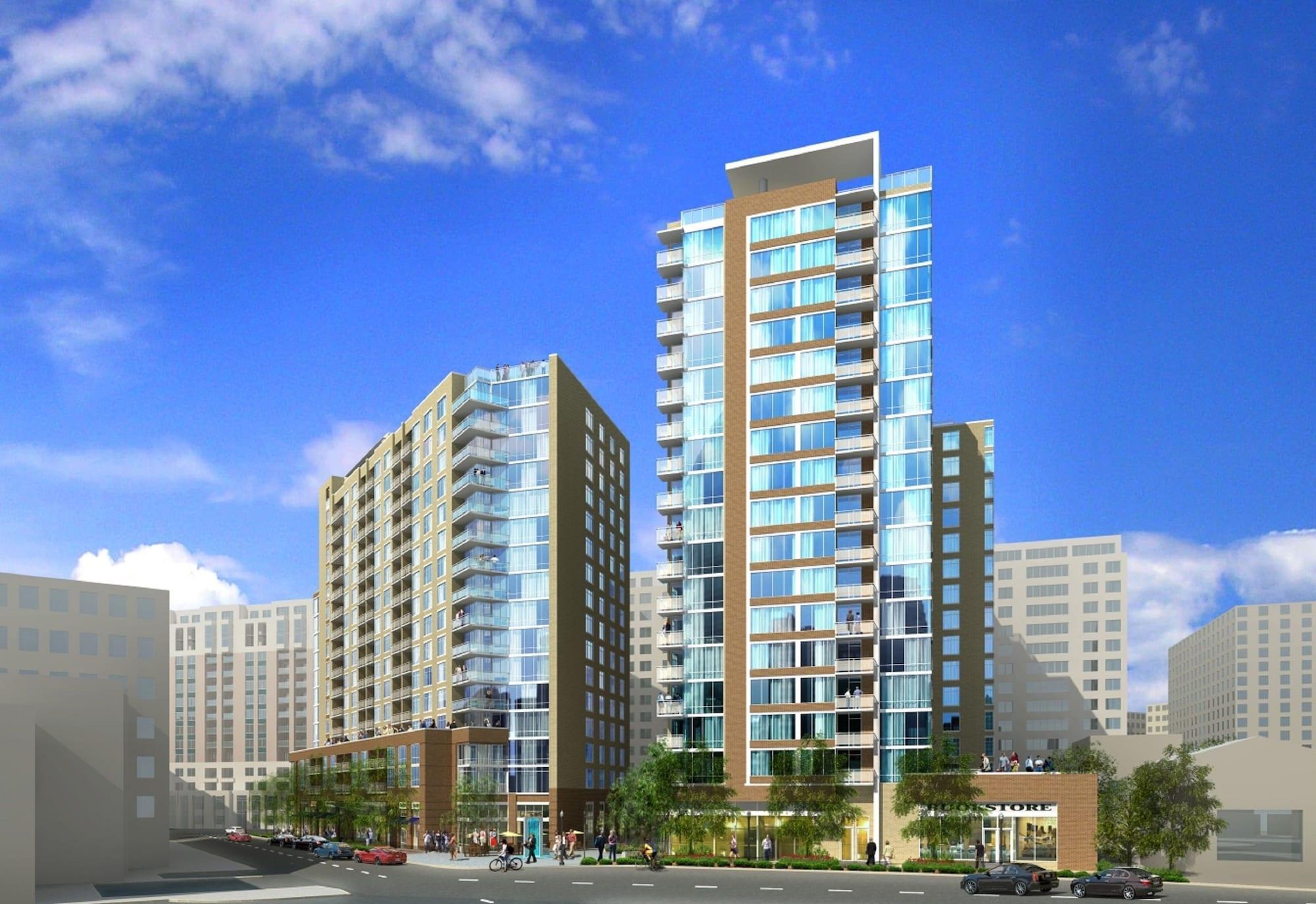 Vista Exterior Global Luxury Suites Bethesda Chevy Chase