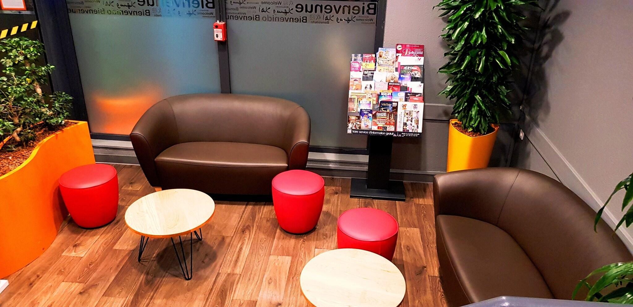 Vista Lobby hotelF1 Paris Porte de Montreuil