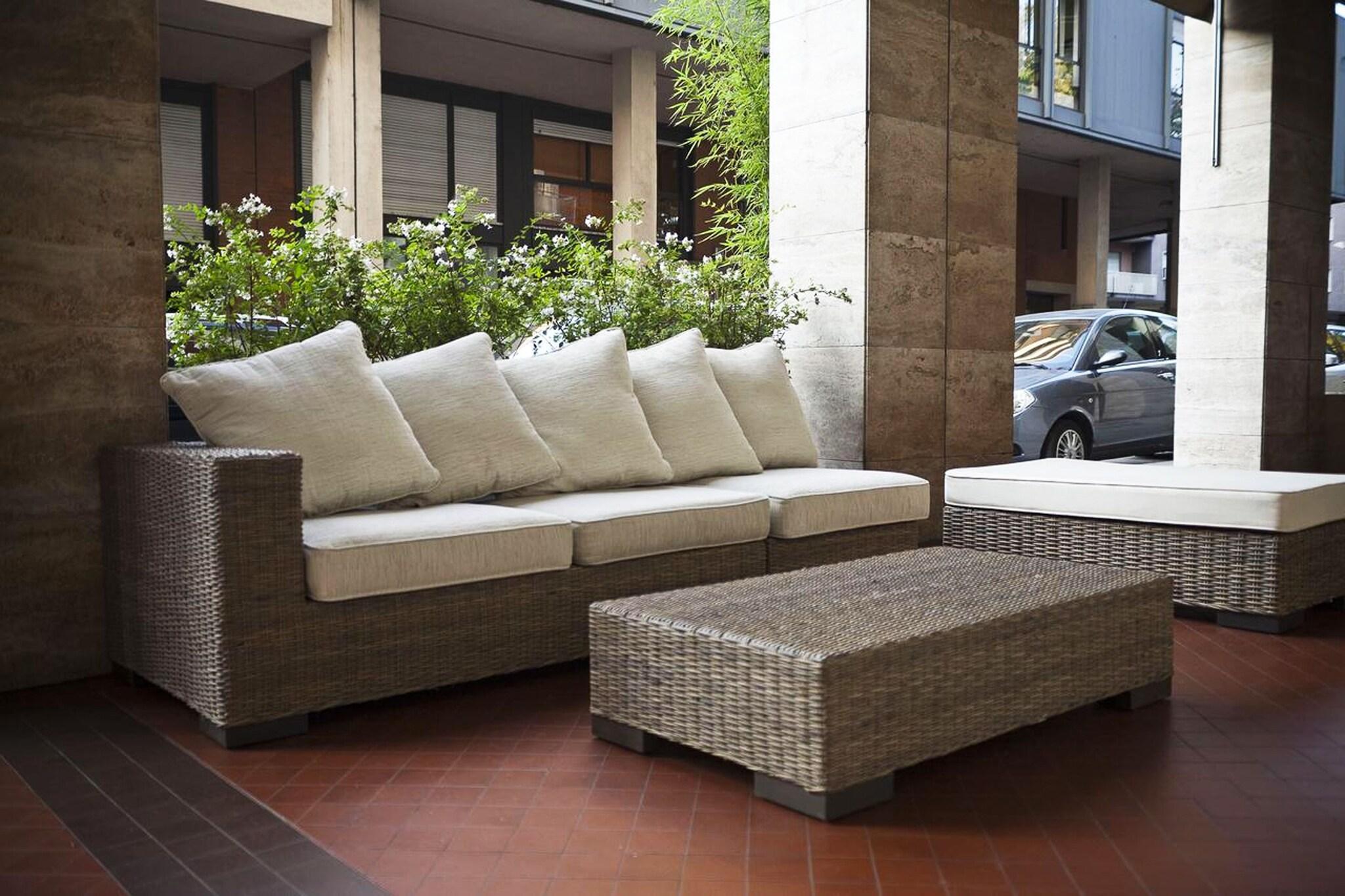 Vista Lobby Hotel Aleramo